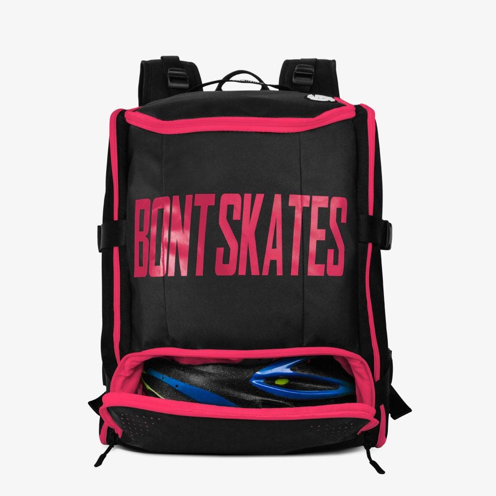 Bont Skate Backpack - Durable Roller Skating Backpack for Men & Women - Perfect for Skateboarding, Roller Derby & Outdoor Sports Gear Storage