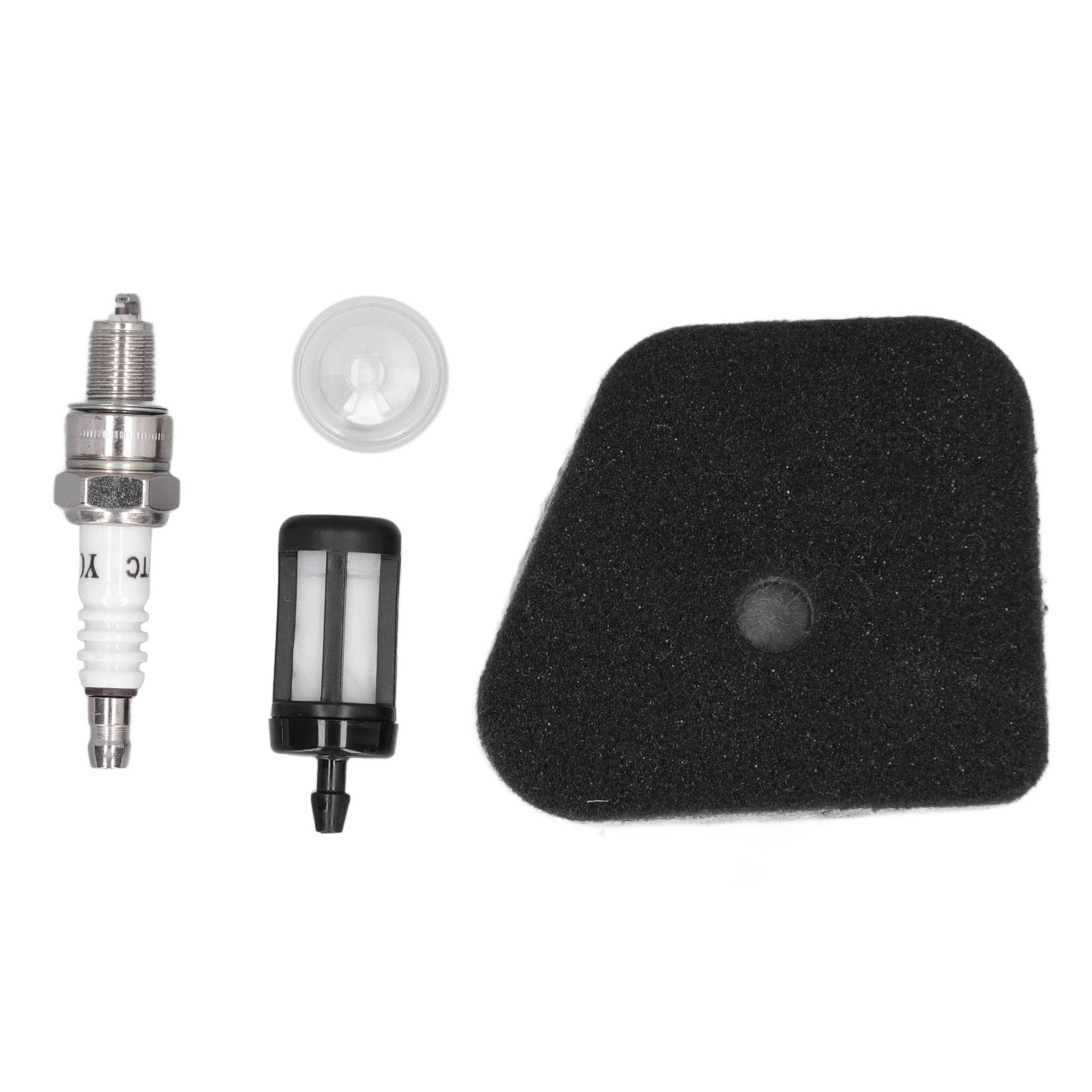 Tgoon Ceramic Air Filter & Fuel Filter Replacement Kit for Lawn Mower - Durable Cotton Filter Set for Reliable Performance - Perfect for Lawn Maintenance & Small Engine Repair