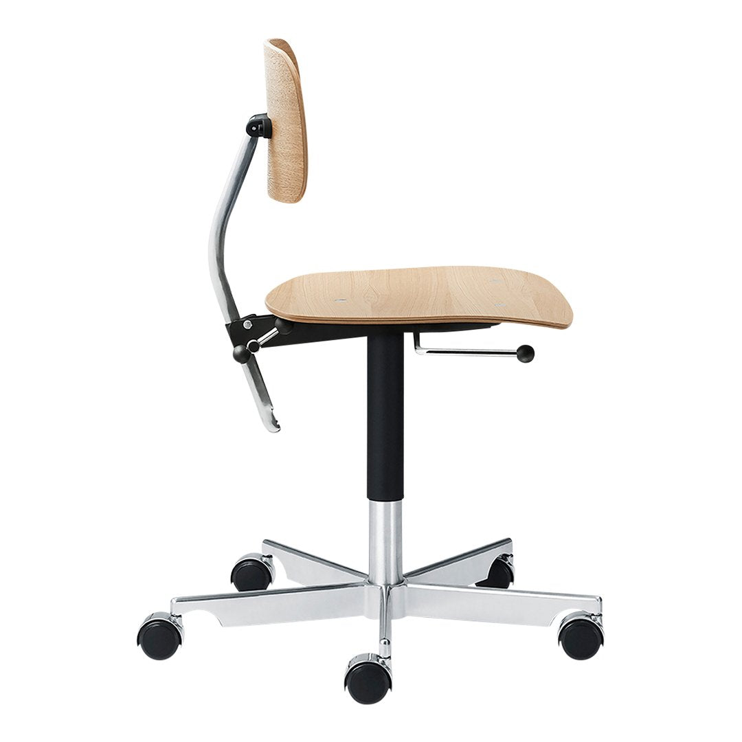 Rasmussen Kevi 2003 2533 Ergonomic Office Chair - High Back Executive Desk Chair with Lumbar Support for Home & Business Use