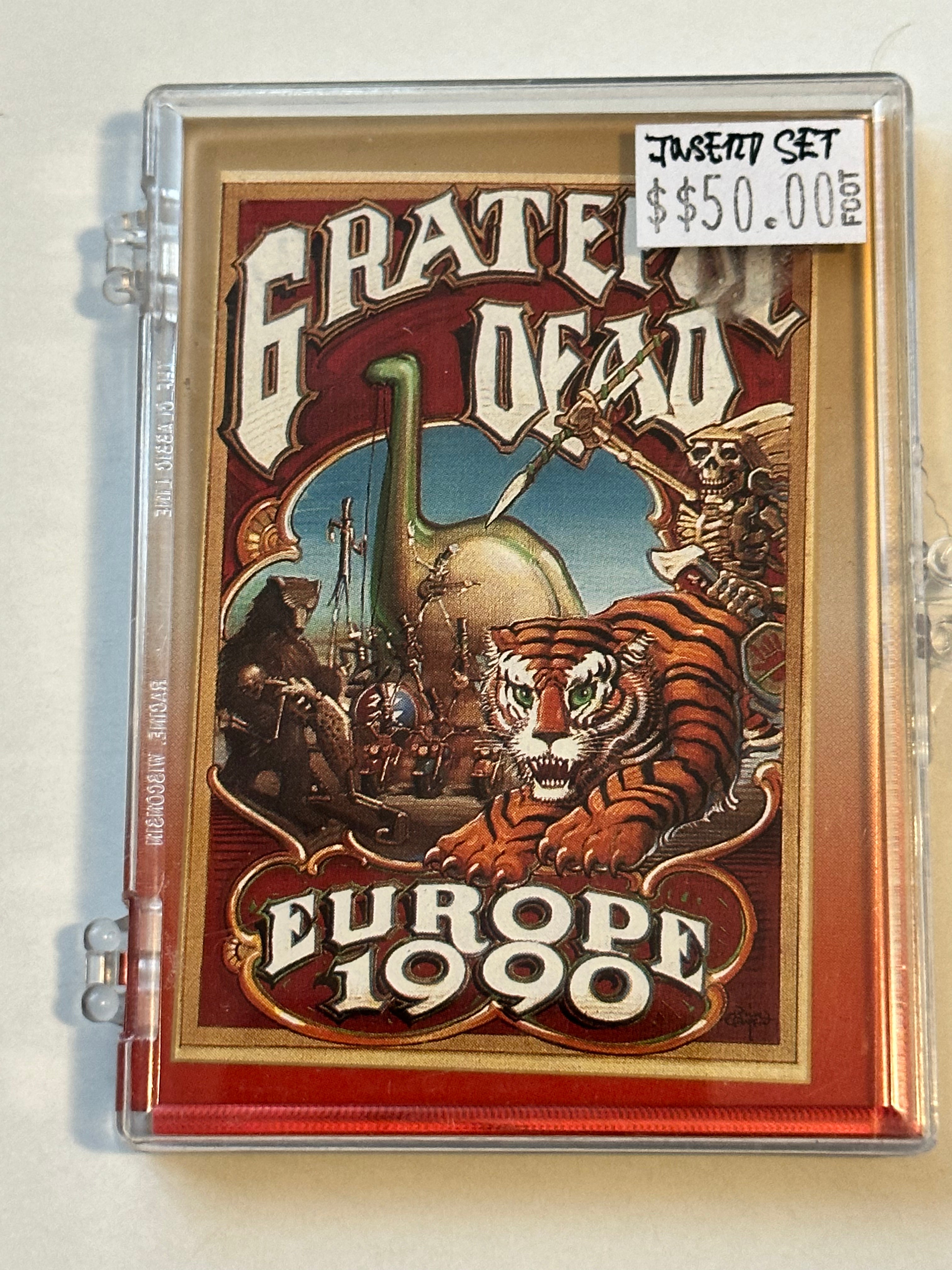Rare 1991 Grateful Dead Insert Trading Cards Set - Limited Edition Collectible for Music Fans & Memorabilia Enthusiasts - Perfect for Display, Gifts, and Nostalgic Decor