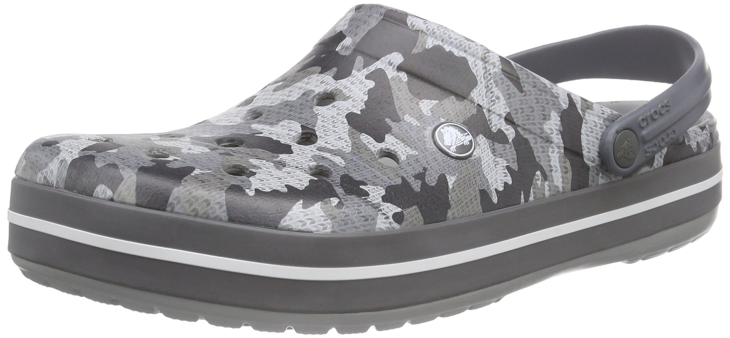 Crocs Unisex Crocband Camo Clog Mule - Comfortable Slip-On Shoes for Men & Women | Perfect for Casual Wear, Gardening, Beach & Outdoor Activities