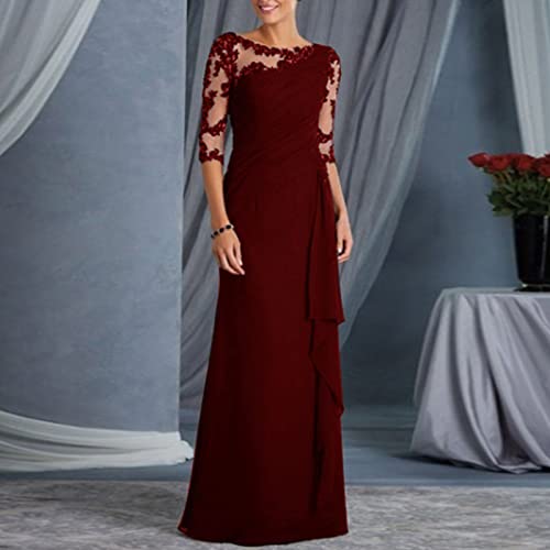 Summer Dresses for Women_wine