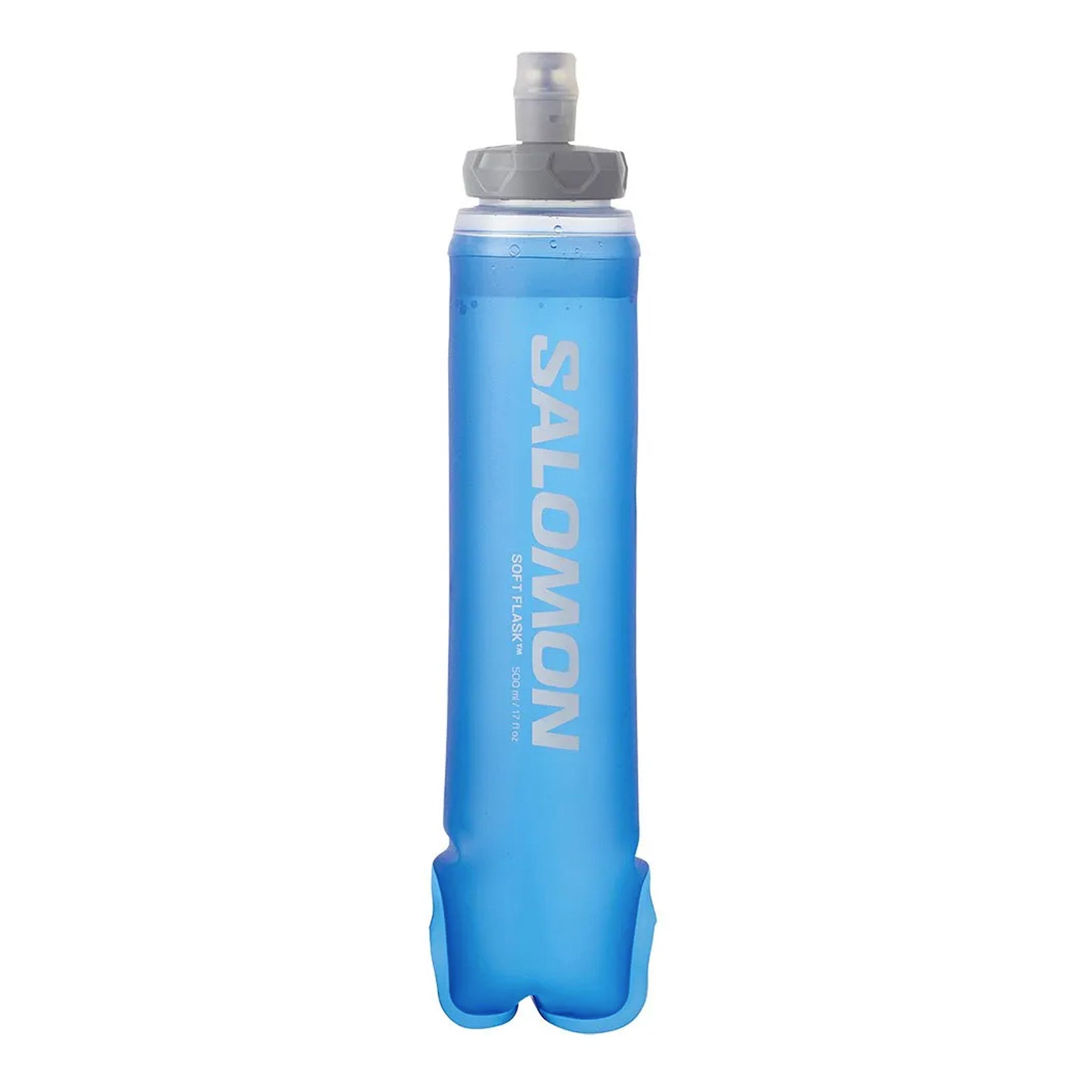Salomon Soft Flask 500ml - Lightweight Collapsible Water Bottle for Hiking, Running & Outdoor Adventures | BPA-Free Hydration Pack for Backpacking, Trail Running & Fitness Activities