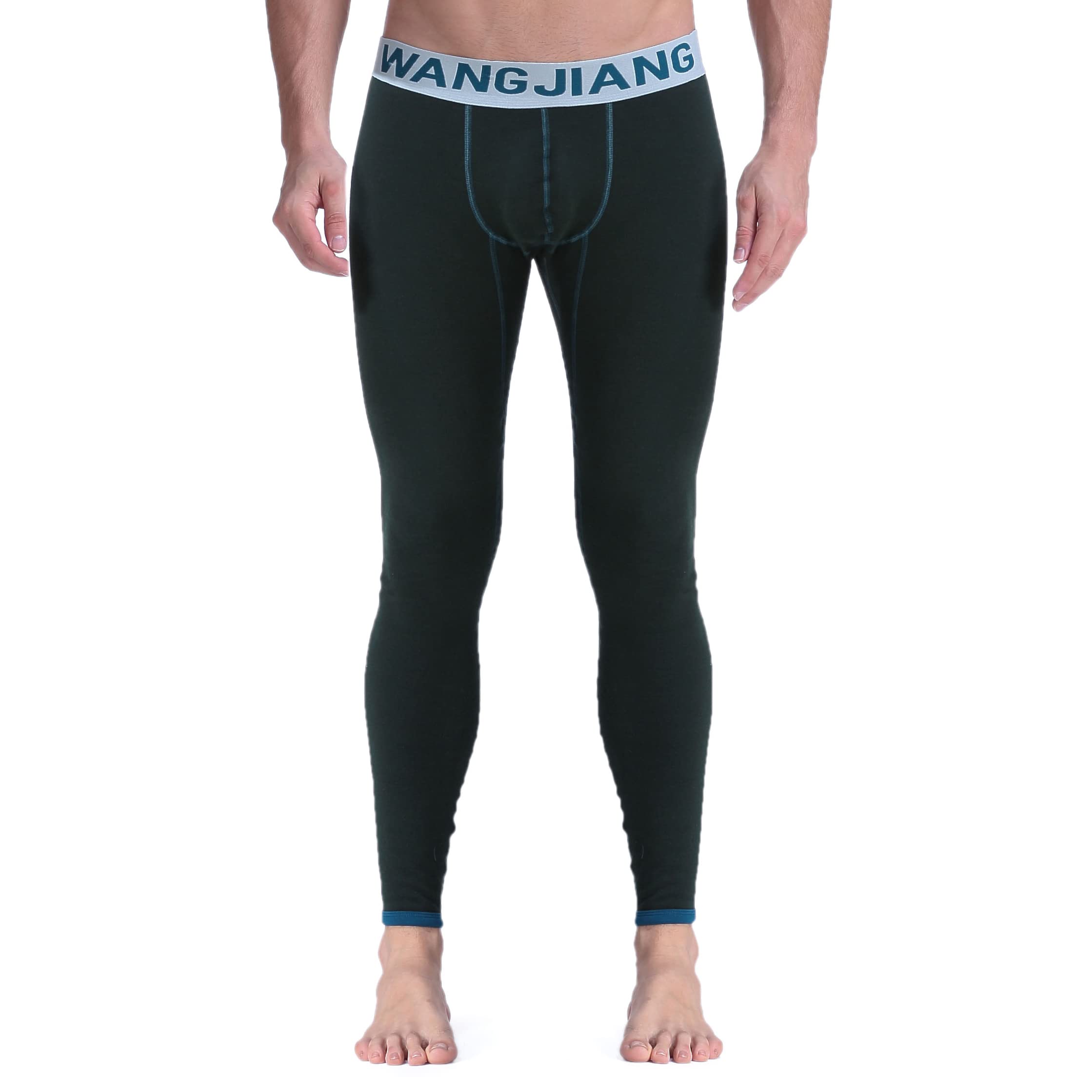 Azuki Men's Thermal Underwear Bottoms - Warm Base Layer Long Johns for Cold Weather - Perfect for Winter Sports, Hiking & Outdoor Activities