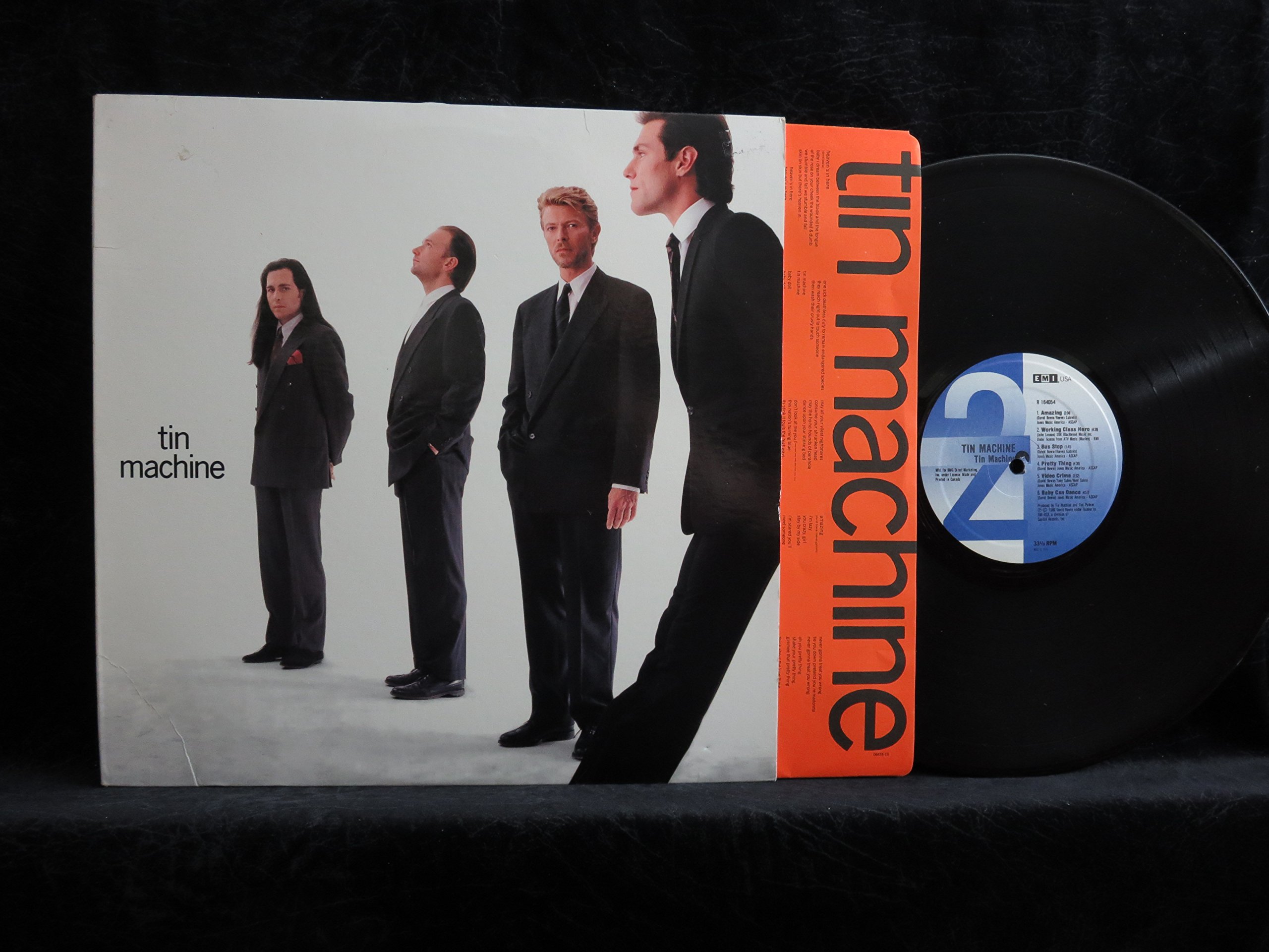 Tin Machine (USA Vinyl LP) – Limited Edition Rock Album for Collectors & Music Lovers | Perfect for Home Listening, Gifts & Vinyl Collections
