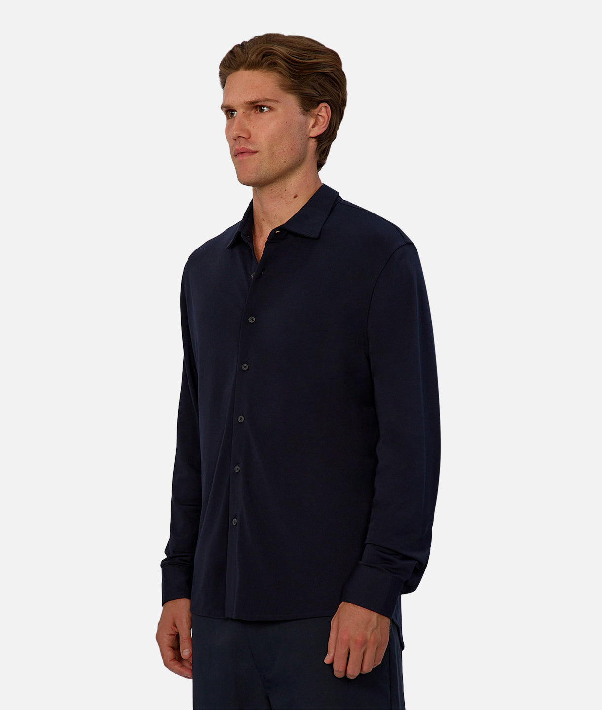 Leggera Tech Shirt for Men & Women - Moisture Wicking Performance T-Shirt in Dark Navy Blue - Perfect for Running, Gym Workouts & Outdoor Activities