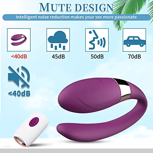 Waterproof Rechargeable Wearable Vibrator for Women - Hands-Free Adult Sex Toy, Perfect for Couples Play & Solo Pleasure at Home or Travel