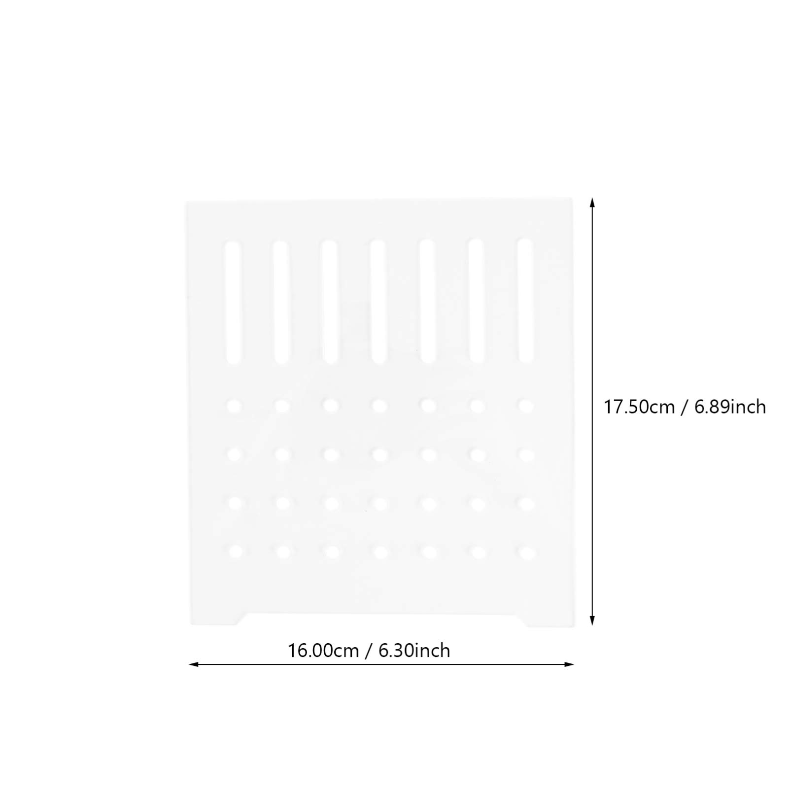 Balacoo Clear Acrylic Aquarium Divider Panel - Fish Tank Separator Grid for Bottom & Breeding