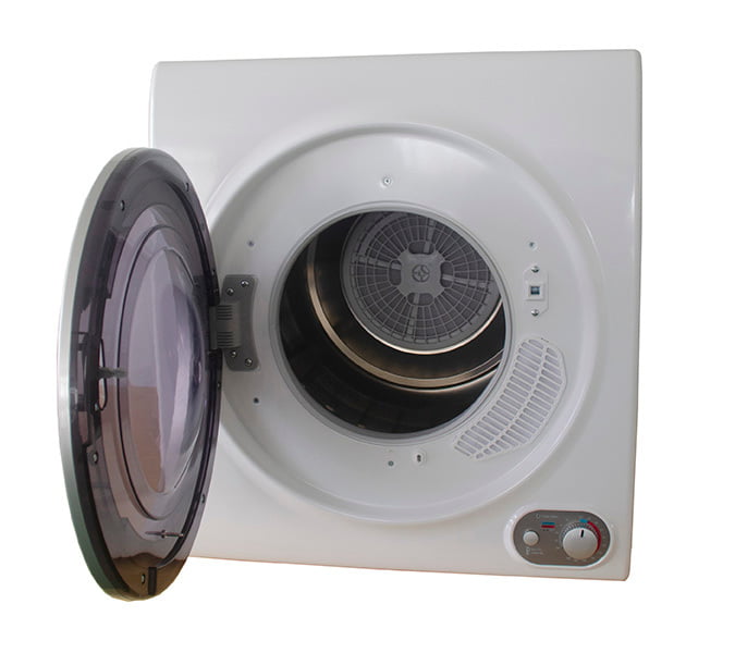 Avanti D110J2PIS Compact Electric Clothes Dryer - Portable Laundry Solution for Apartments, RVs & Small Spaces | Fast Drying & Energy Efficient