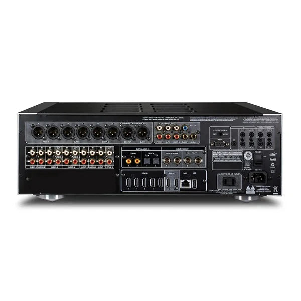 NAD Masters M28 Seven Channel Power Amplifier - High-Performance Home Theater Audio System for Movies & Music