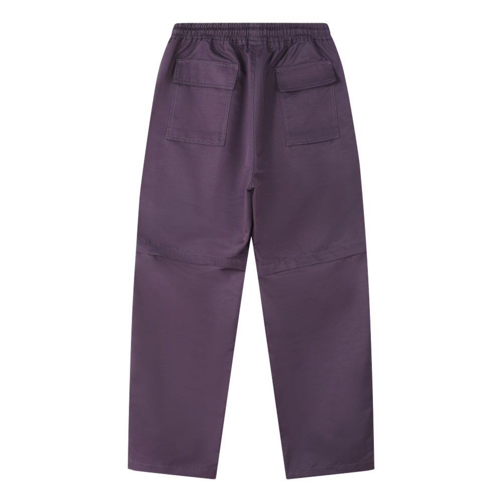 ORI FREDERIQO Detachable Cargo Pants for Men - Purple Tactical Pants with Multiple Pockets | Outdoor Hiking, Workwear & Street Style Fashion