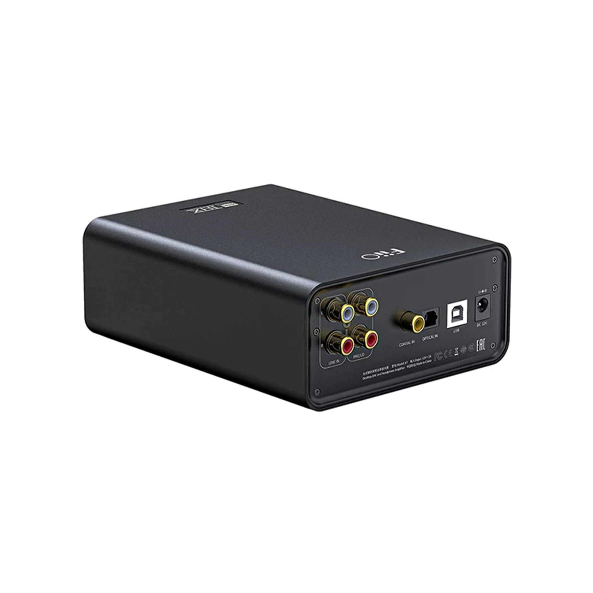 FiiO K7 High-Resolution USB DAC and Headphone Amplifier - Perfect for Audiophiles, Studio Monitoring, and Home Audio Systems