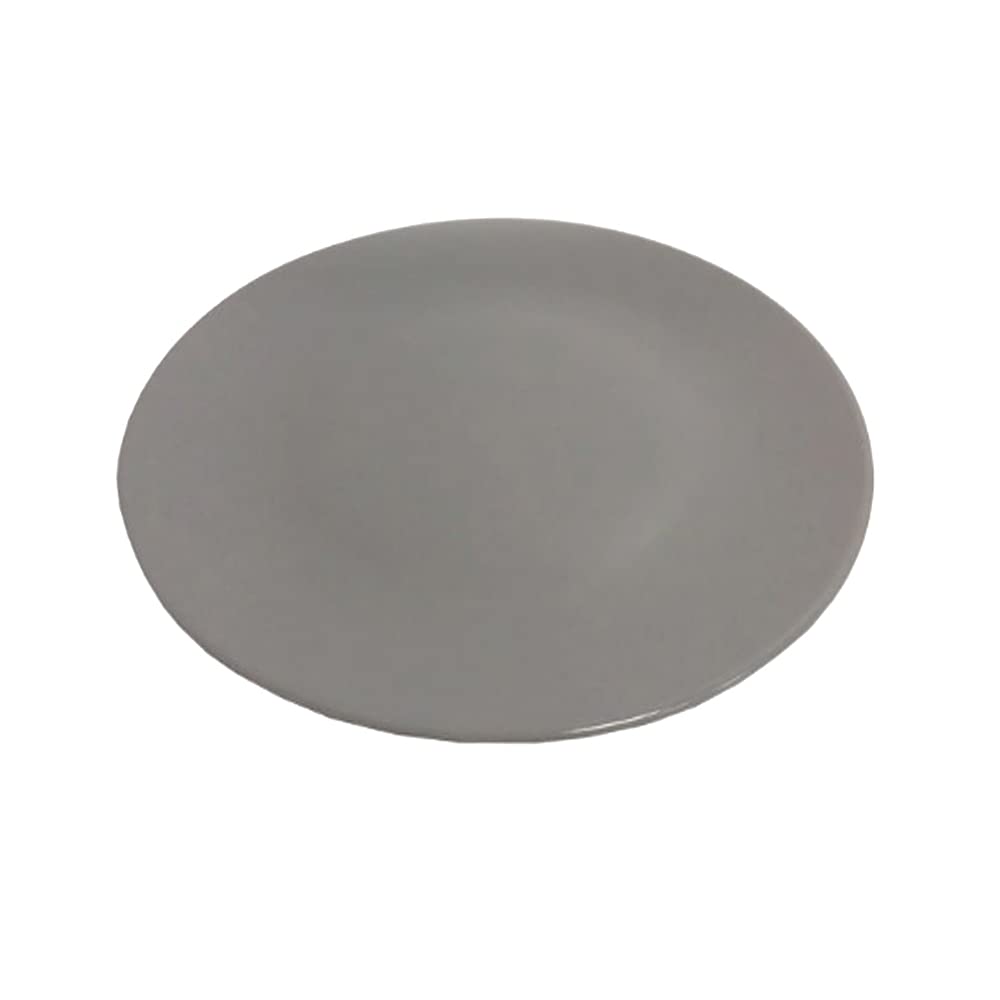 Premium 26cm Ceramic Dinner Plate - Elegant Grey Stoneware for Everyday Dining & Formal Occasions