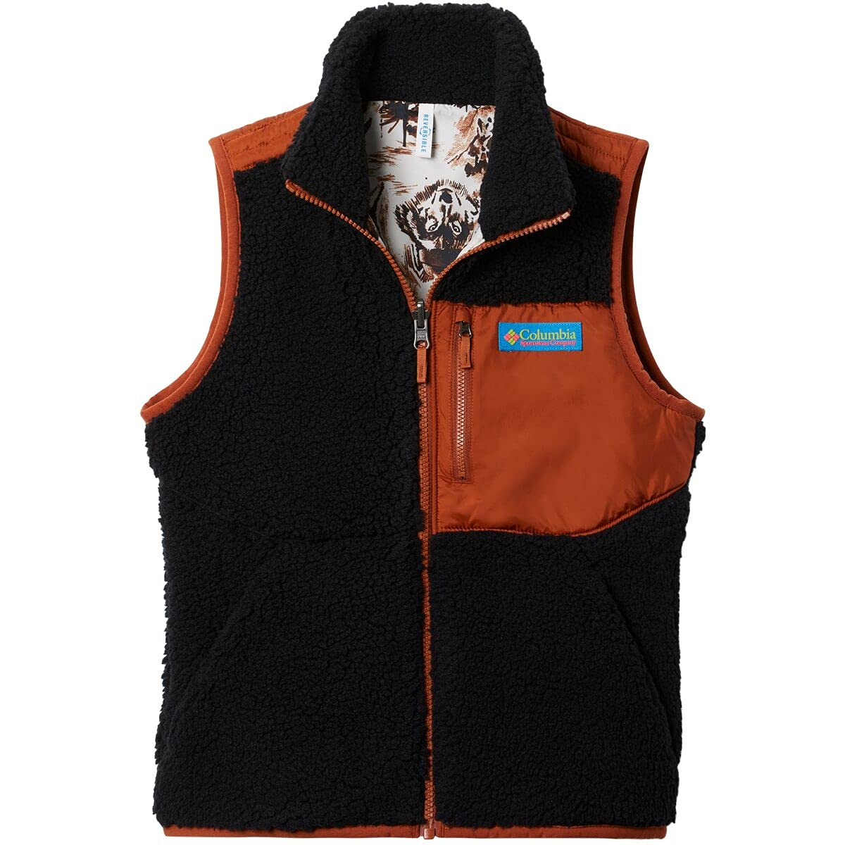 Columbia Unisex Baby Archer Ridge Reversible Vest - Warm & Lightweight Puffer Jacket for Outdoor Play, Hiking & Winter Adventures