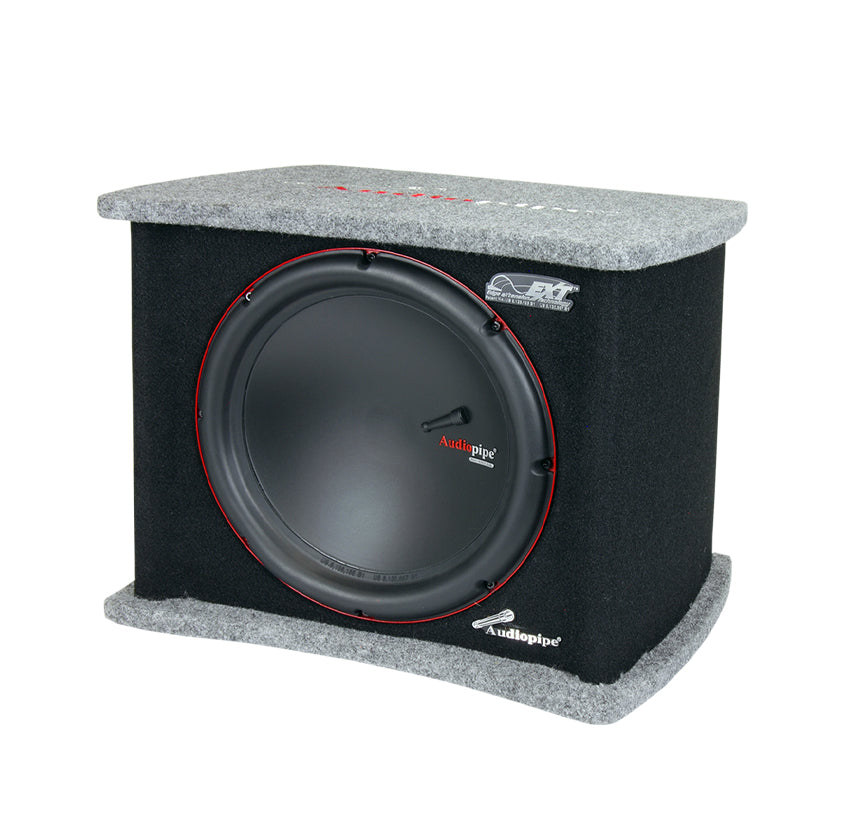 APSQ 12ET High Performance Sealed Bass Enclosure - Premium Car Audio Subwoofer Box for Deep Bass | Perfect for Trucks, SUVs & Custom Car Audio Systems
