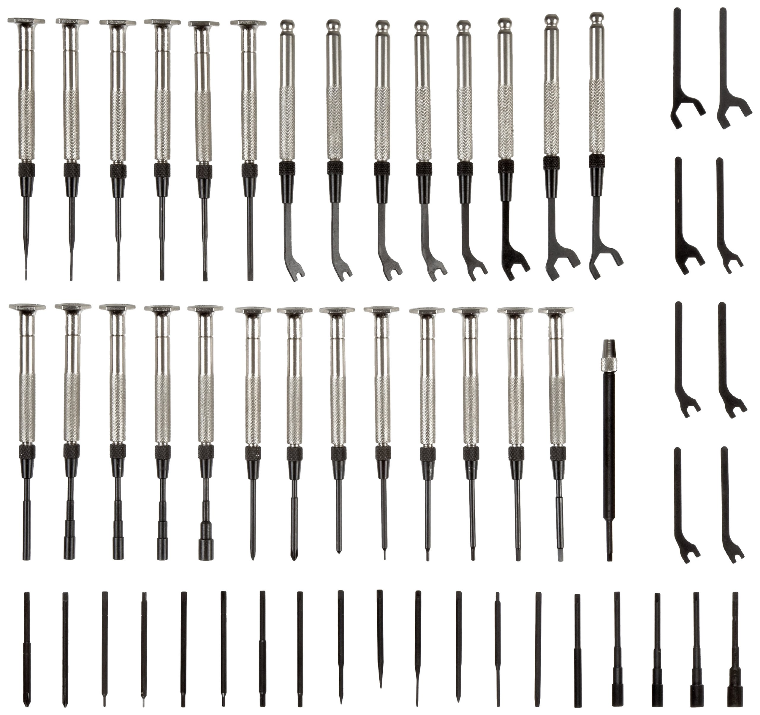 Moody Tools 58-0152 55-Piece Master Tool Set with 27 Complete Drivers & 27 Extra Blades + Extension | Professional Home Repair & DIY Projects Kit