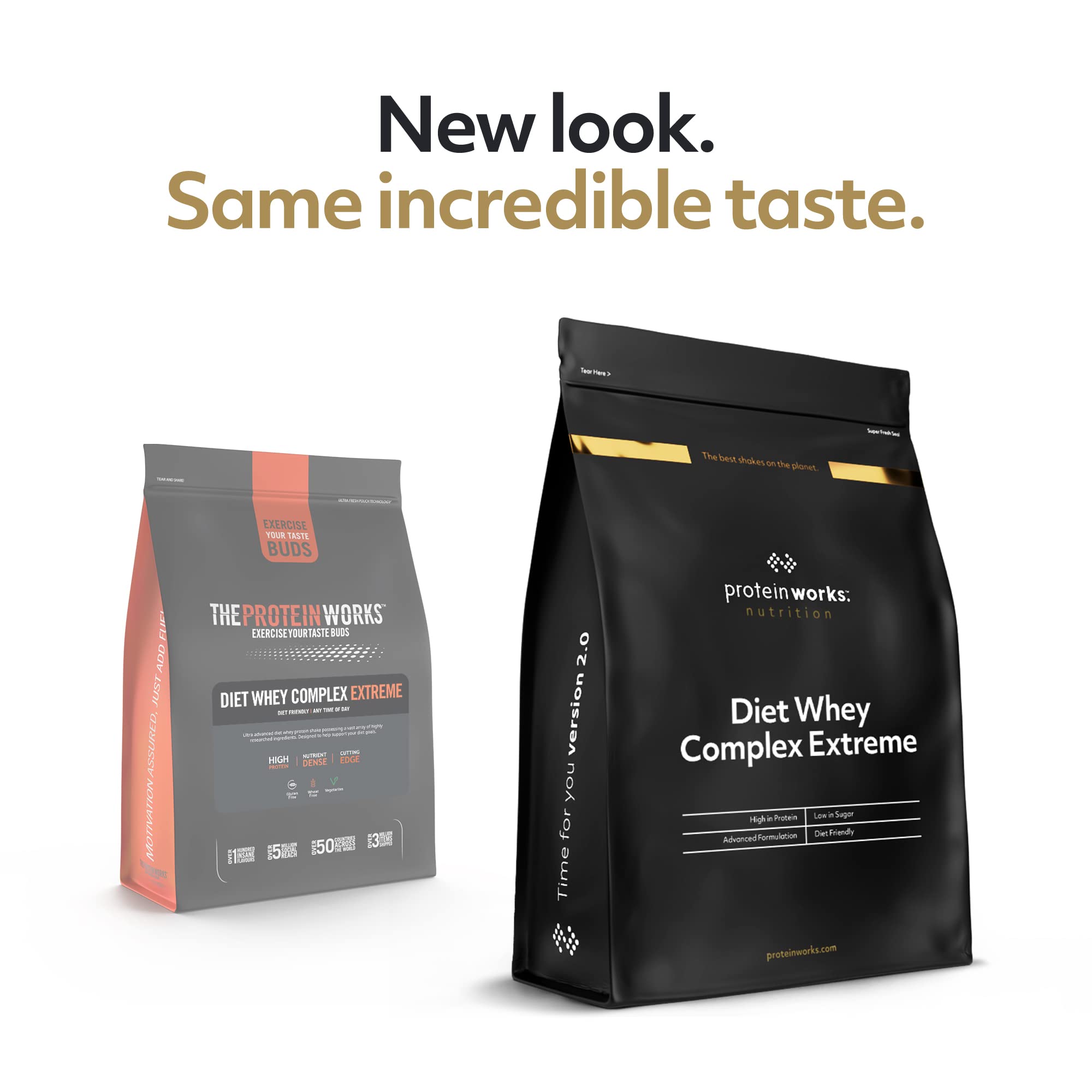 THE PROTEIN WORKS Extreme Weight Loss Protein Powder | Smooth Banana Flavor | Low Fat & Low Calorie Diet Shake | Rich in Vitamins & Minerals | 500g - Perfect for Post-Workout Recovery & Healthy Weight Management