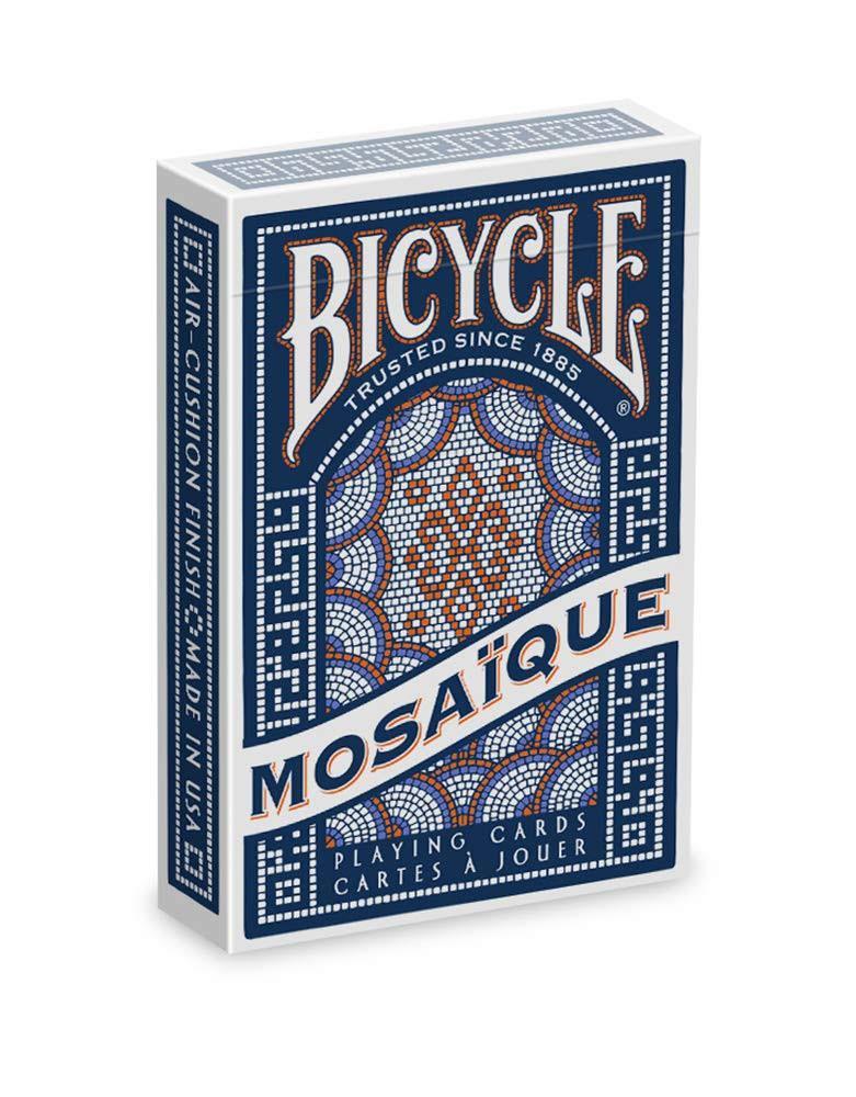 Bicycle® Mosaique Playing Cards - Premium Quality Poker Cards for Magic Tricks, Cardistry & Game Night - Perfect for Professional Magicians, Card Players & Collectors