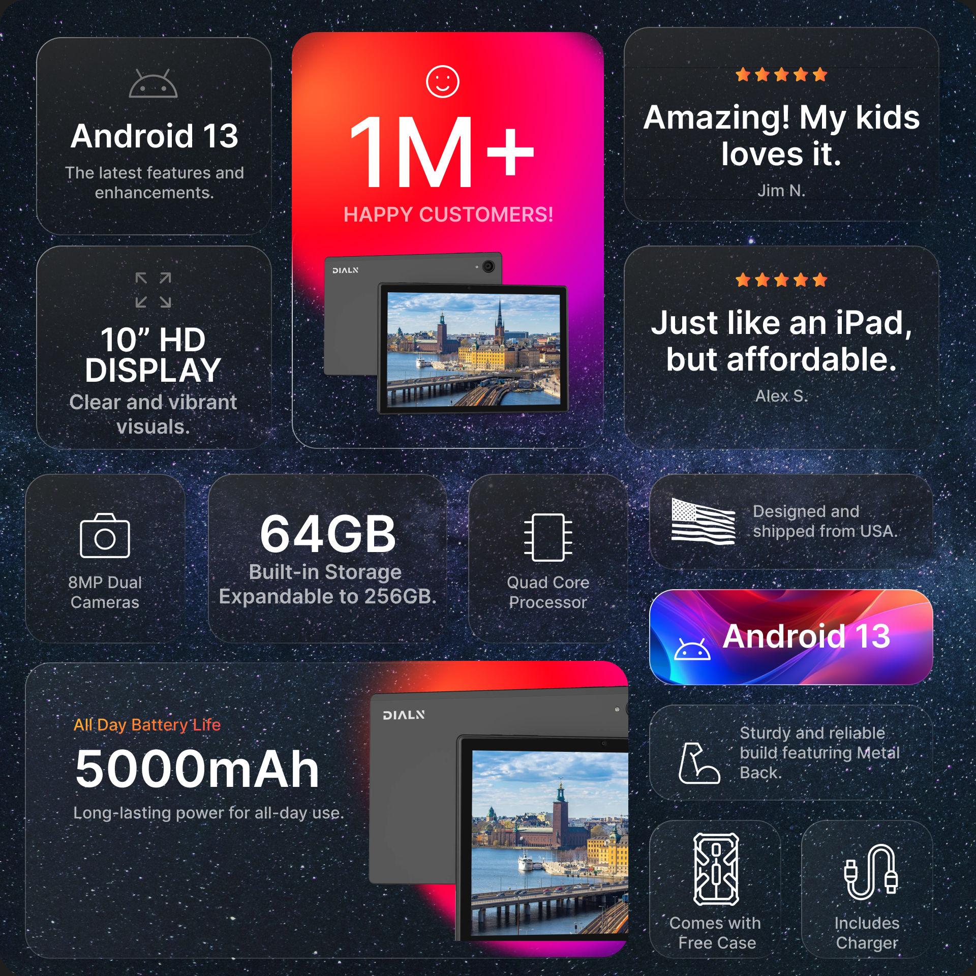 DIALN X10G 10.1