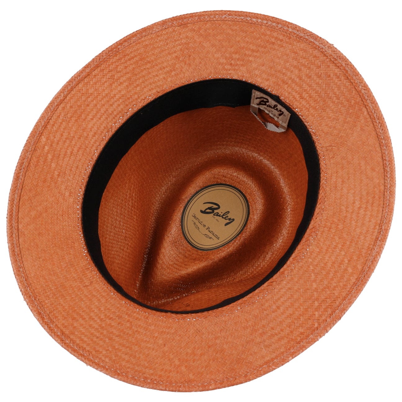 Brooks Panama Hat by Bailey 1922 - Premium Straw Fedora Hat for Men & Women - Perfect for Beach, Summer Outfits & Outdoor Events