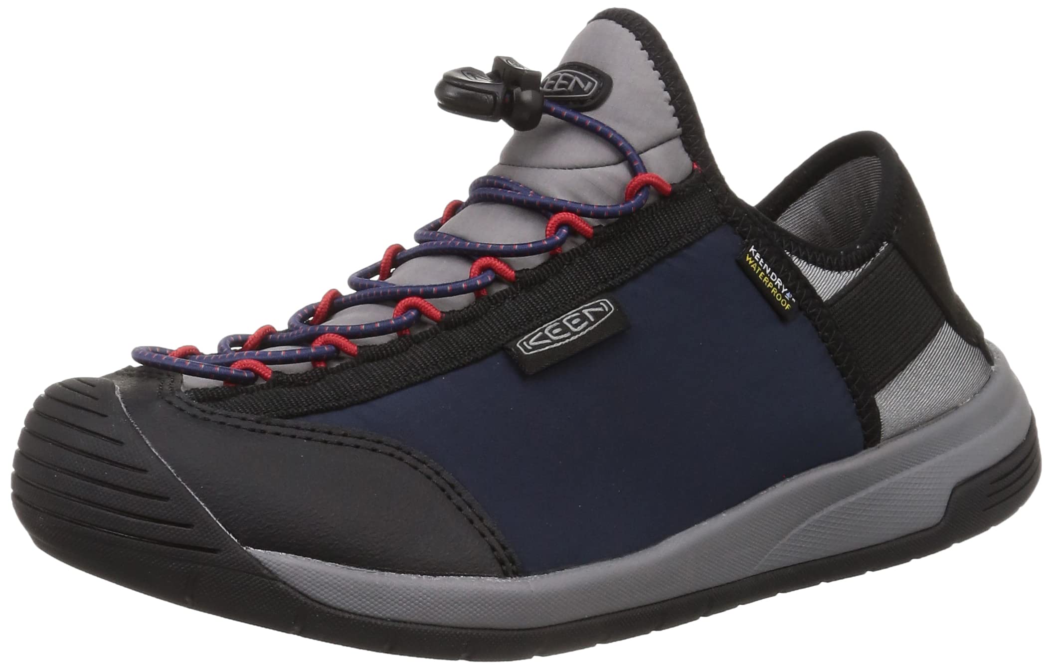 KEEN Men's Hood Moc Half Shell Low Height Convertible Hiking Shoes - Waterproof Outdoor Boots for Hiking, Camping & Trail Walking - Lightweight Comfortable Walking Shoes for Men