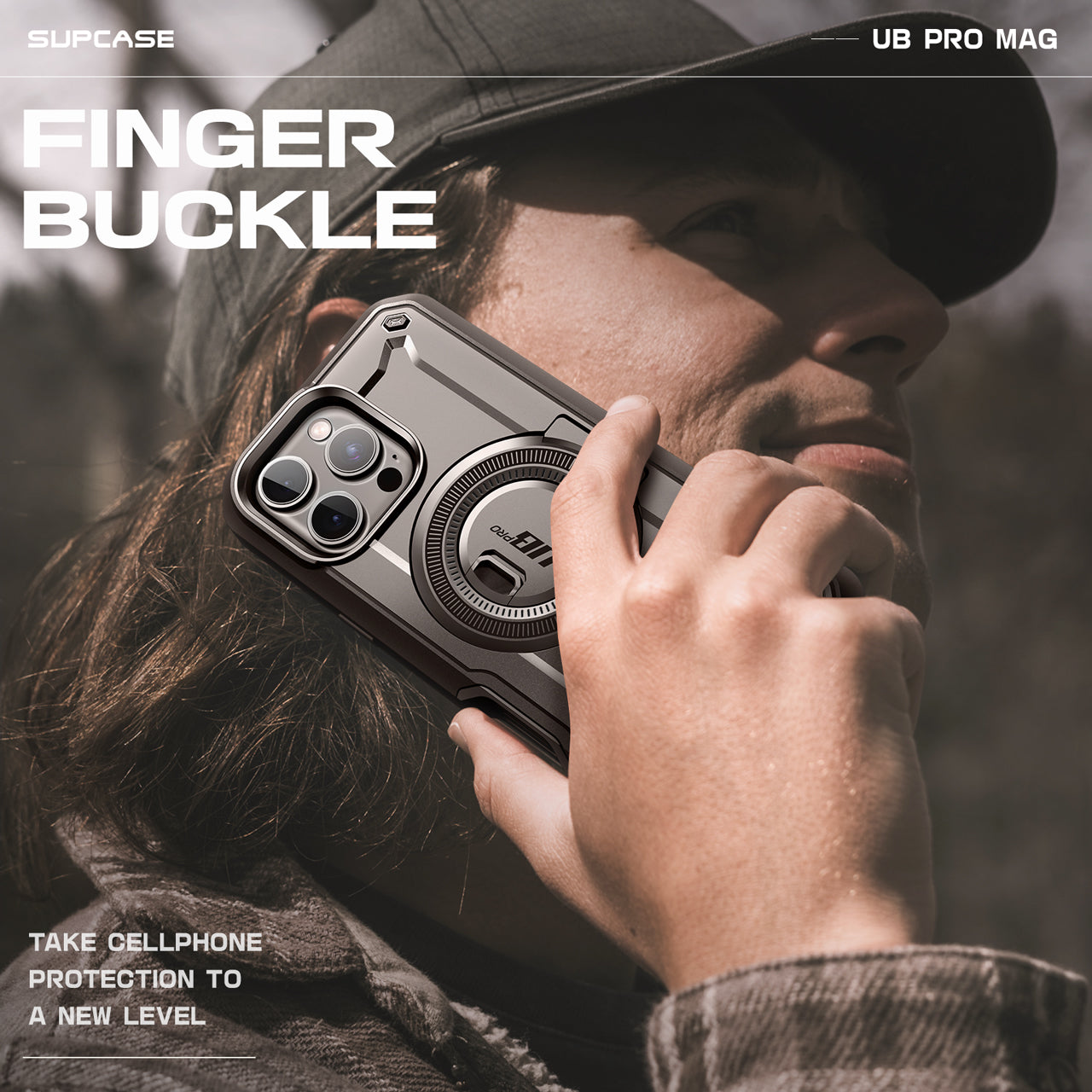 iPhone 16 Pro 6.3 Inch Unicorn Beetle PRO MAG Rugged MagSafe Case - Gun Metal | Shockproof & Magnetic Protection for Outdoor, Work & Daily Use