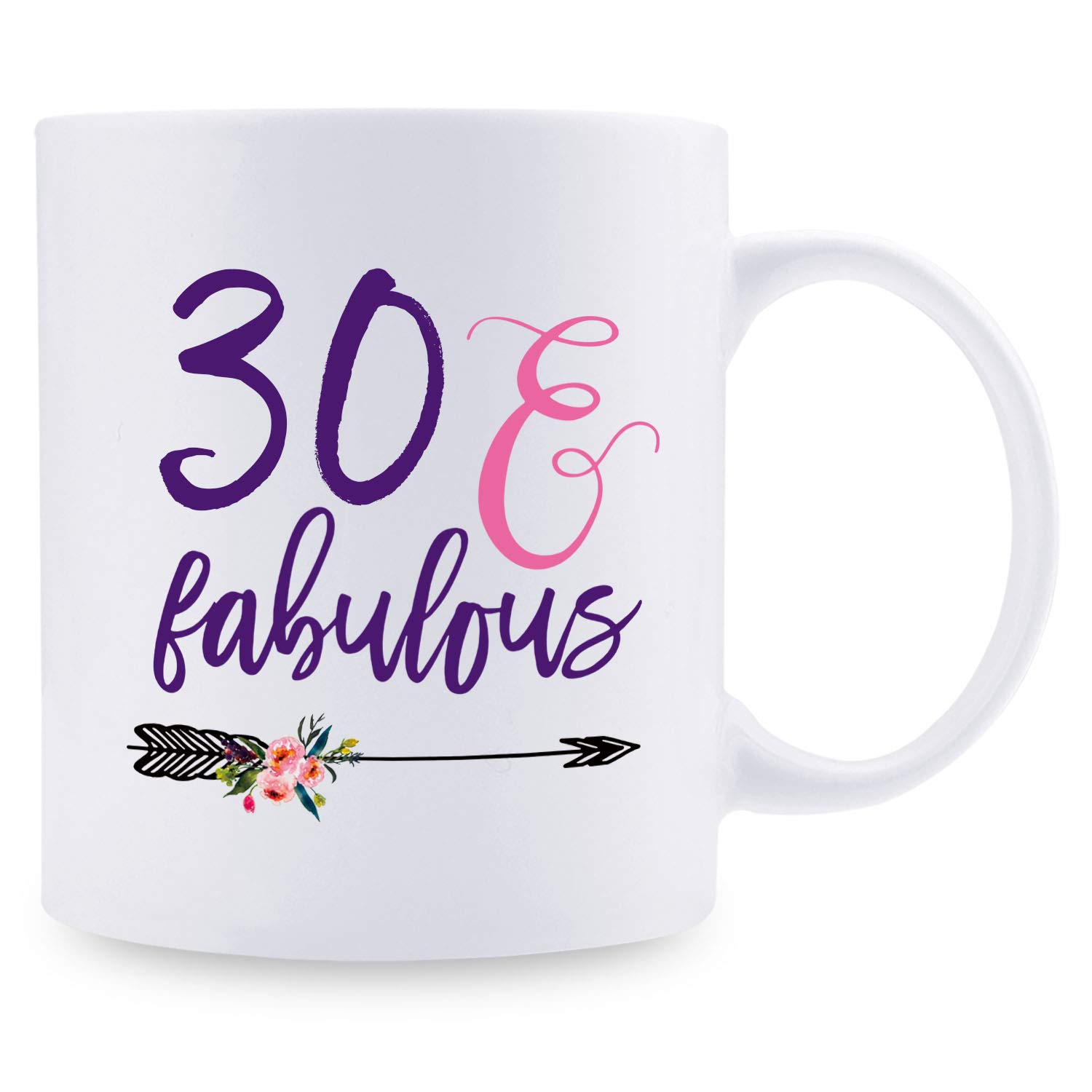 30th Birthday Gifts for Women Born in 1993 - Funny 30 Years Old Birthday Coffee Mug for Mom, Wife, Sister, Friend, Colleague - 11oz Ceramic Cup - Perfect for Office, Home & Birthday Celebrations