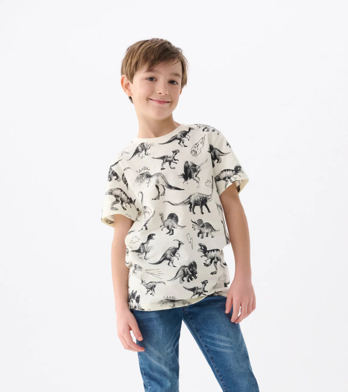 Dinosaur Extinction Graphic T-Shirt - Cool Prehistoric Dino Print Tee for Men & Women | Casual Wear, Street Fashion, Gifts for Paleontology Lovers