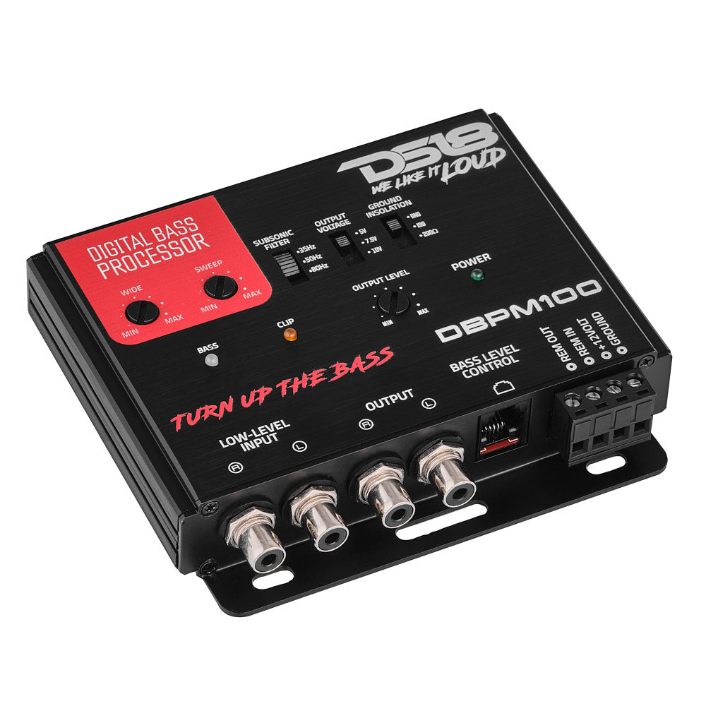 Digital Bass Processor - High-Quality Audio Enhancer for Car & Home Stereo Systems | Perfect for Music Lovers & DJs