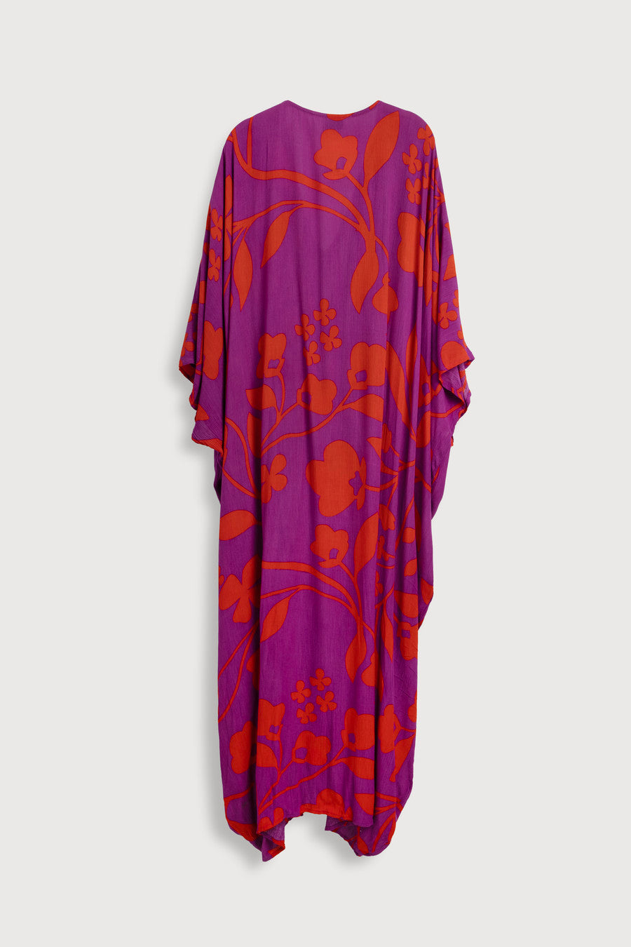 Stylish Floral Print Kaftan Maxi Dress for Women - Boho Beach Cover Up, Pool Party, Summer Vacation Outfit