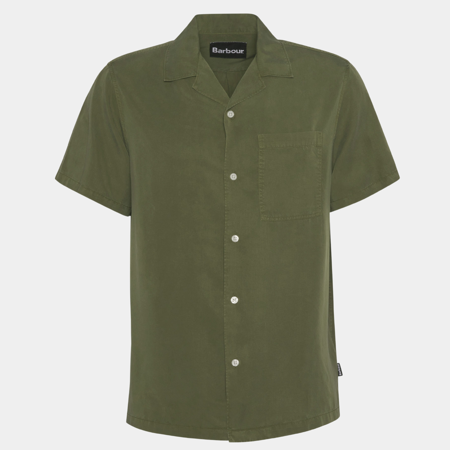 Archer Relaxed Fit Short Sleeve Button Down Shirt for Men - Casual Comfort Wear in Burnt Olive - Perfect for Summer Outings & Weekend Getaways