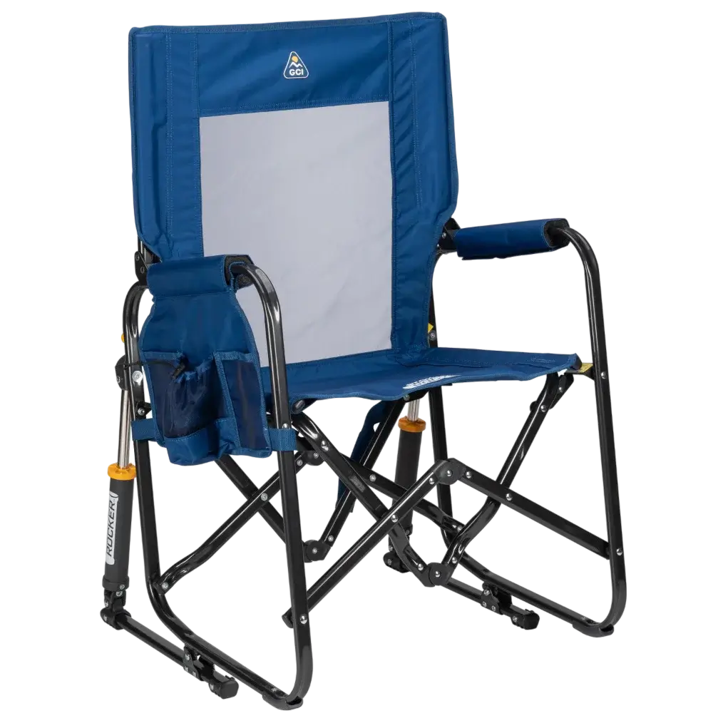Stowaway Rocker™ - Compact Folding Rocking Chair for Camping, Travel & Small Spaces - Portable Outdoor Rocker for Patio, RV, Apartment & Nursery - Lightweight & Easy to Store