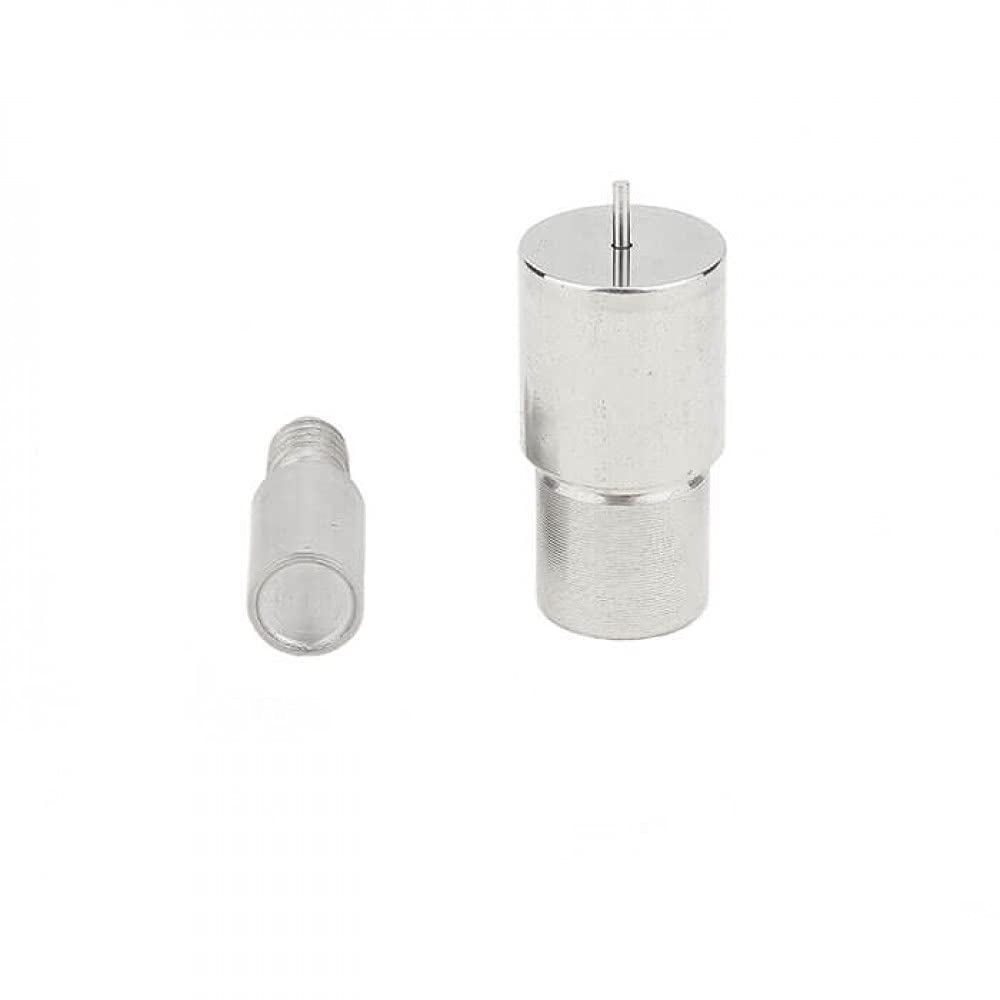 0-6mm Single Capped Rivet Dies for Manual Press Machine - Perfect for Metalworking, Leather Craft & DIY Projects
