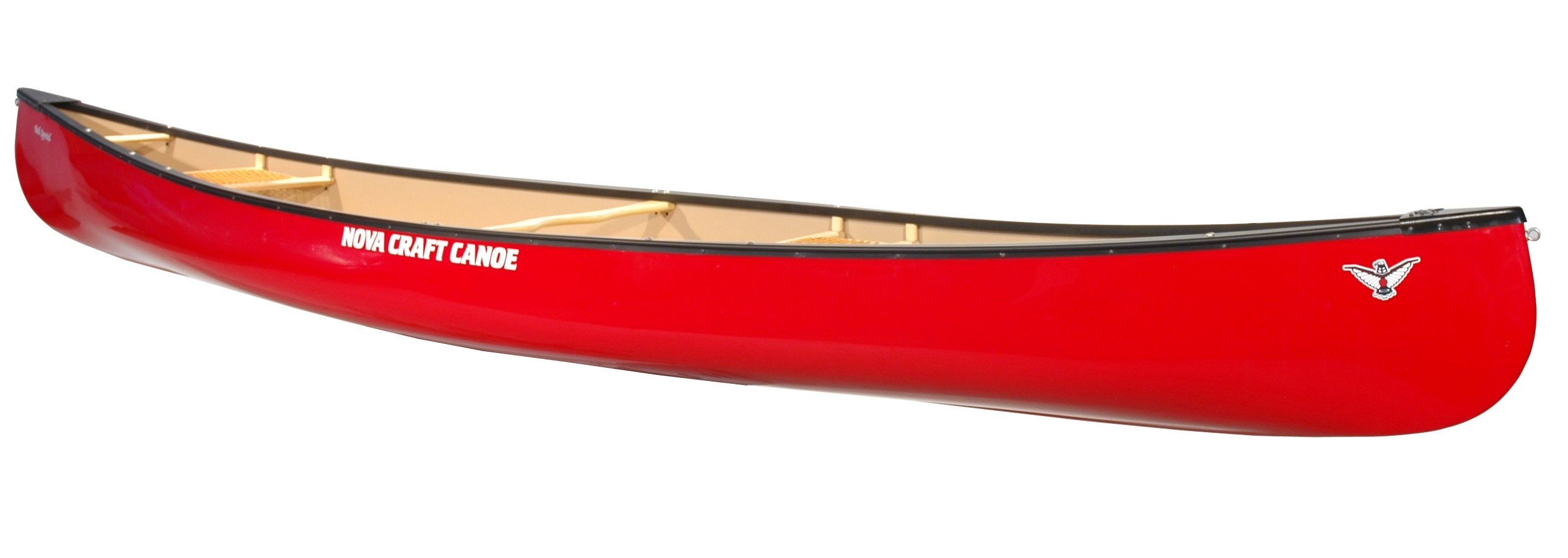 Nova Craft Prospector 15 TuffStuff Expedition Canoe - Lightweight Durable Canoe for Camping, Fishing & Wilderness Exploration
