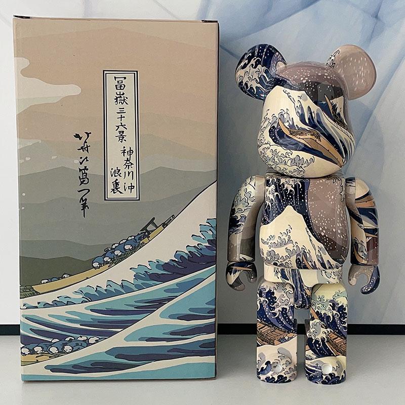 Authentic Bearbrick Bear Collectible Toy – 28cm Vinyl Art Figure for Home Decoration & Gift Giving