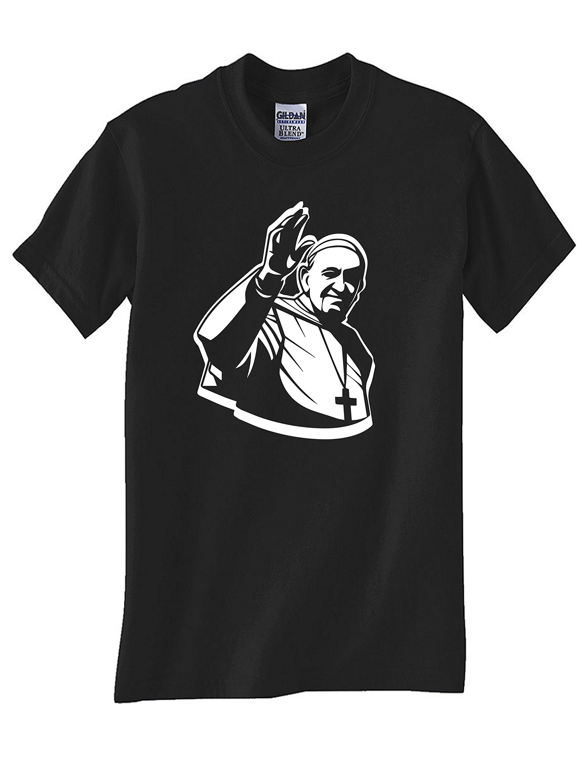 Pope Black T-Shirt - Stylish Graphic Tee for Men & Women - Perfect for Casual Wear, Street Fashion & Gifts