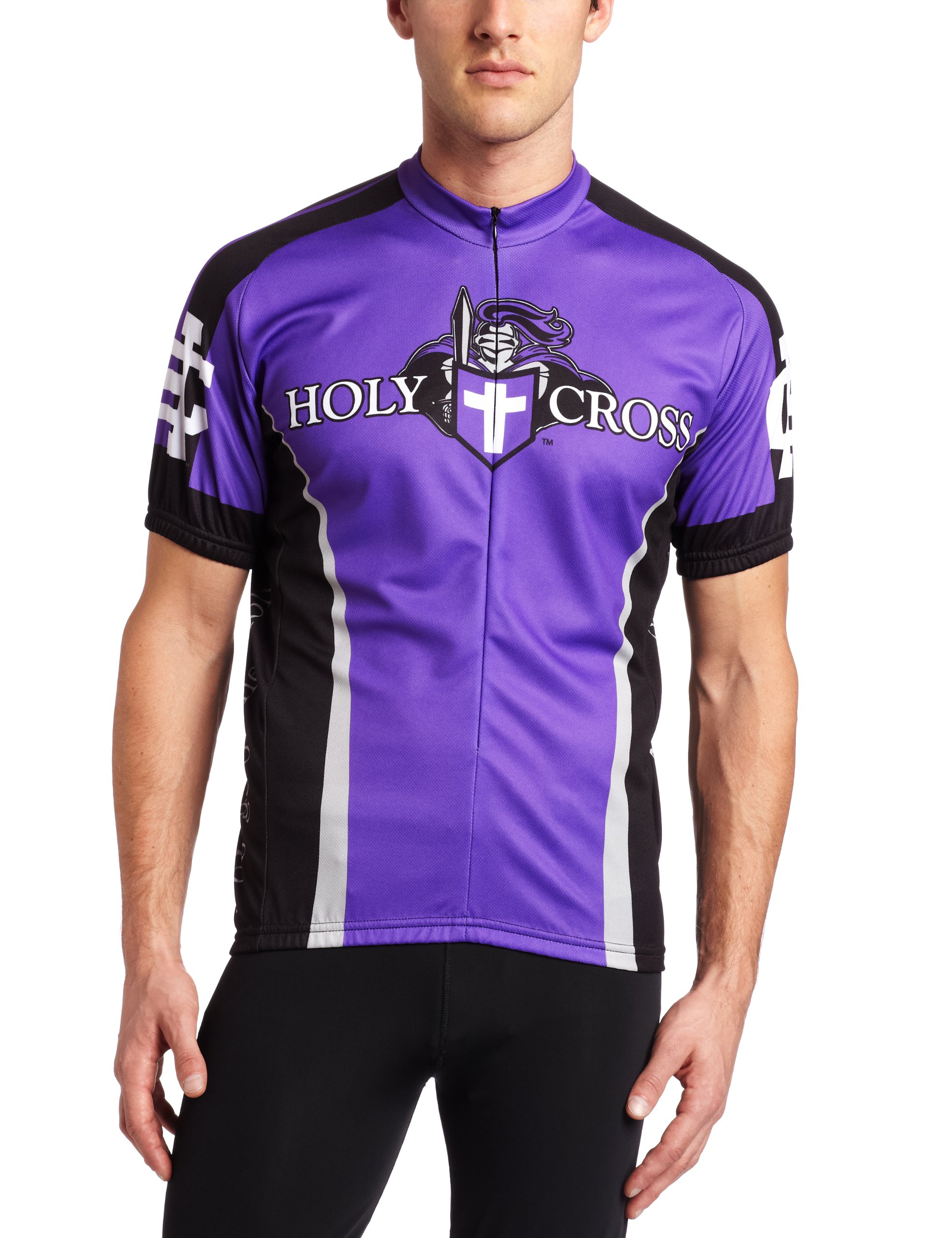 NCAA Holy Cross Saints Cycling Jersey - Official College Bike Shirt for Men & Women - Perfect for Cycling, Biking, and Sports Fans