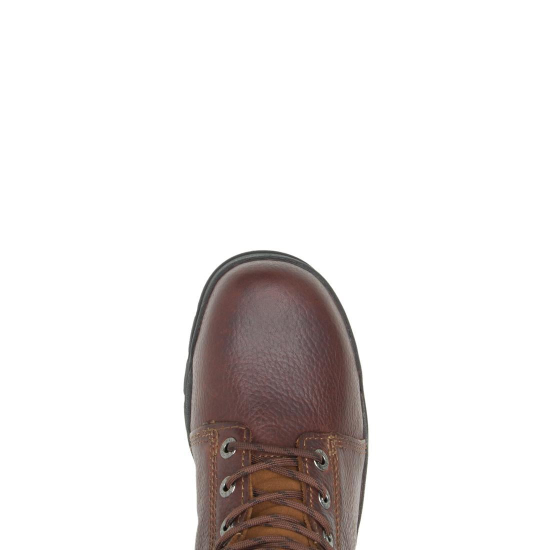 Marquette 6 Steel Toe Work Boots for Men - Waterproof Safety Shoes with Slip Resistance for Construction & Outdoor Work