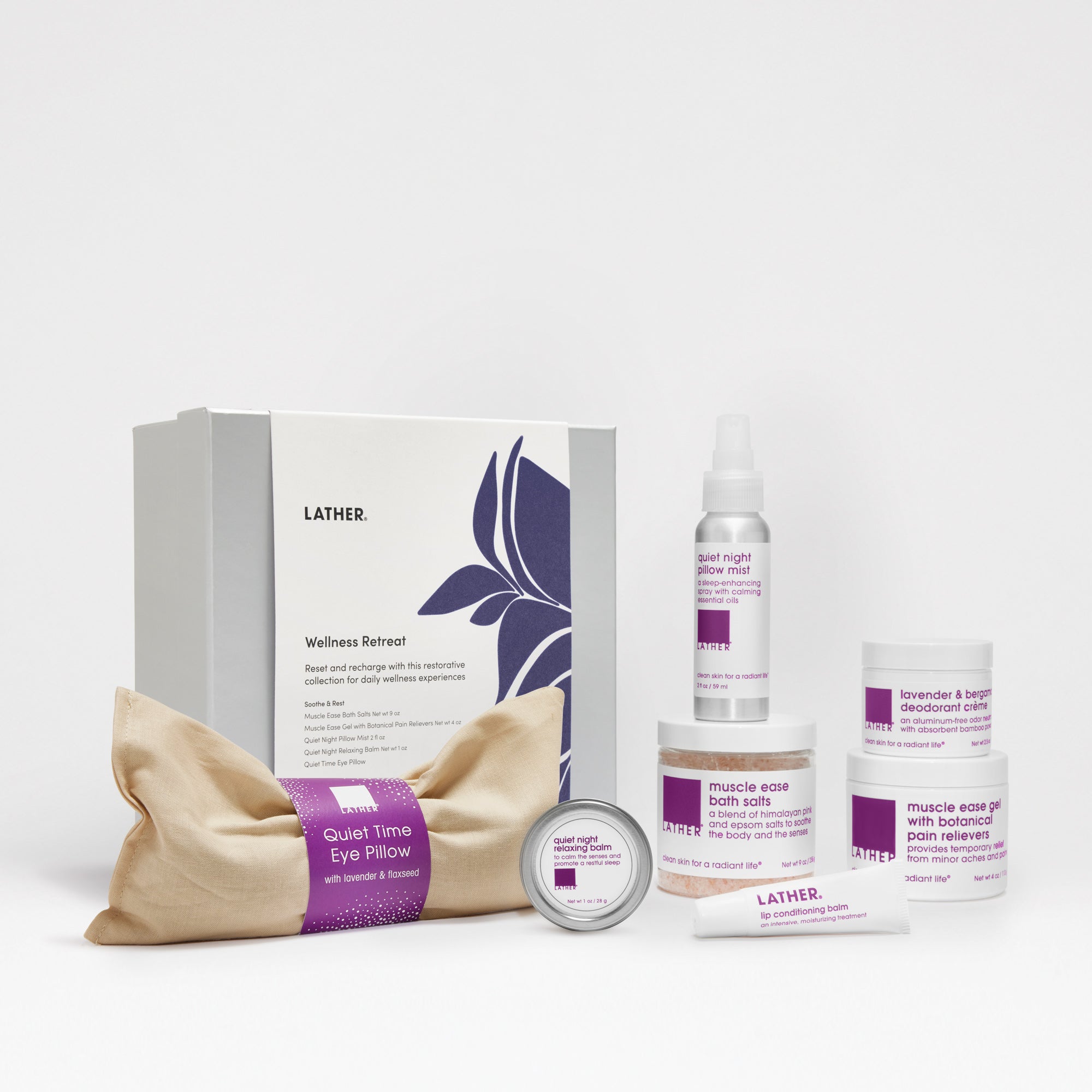 Premium Wellness Retreat Gift Set - Relaxation & Self-Care Essentials for Spa, Yoga & Meditation | Perfect for Home Spa Days, Stress Relief & Mindful Living