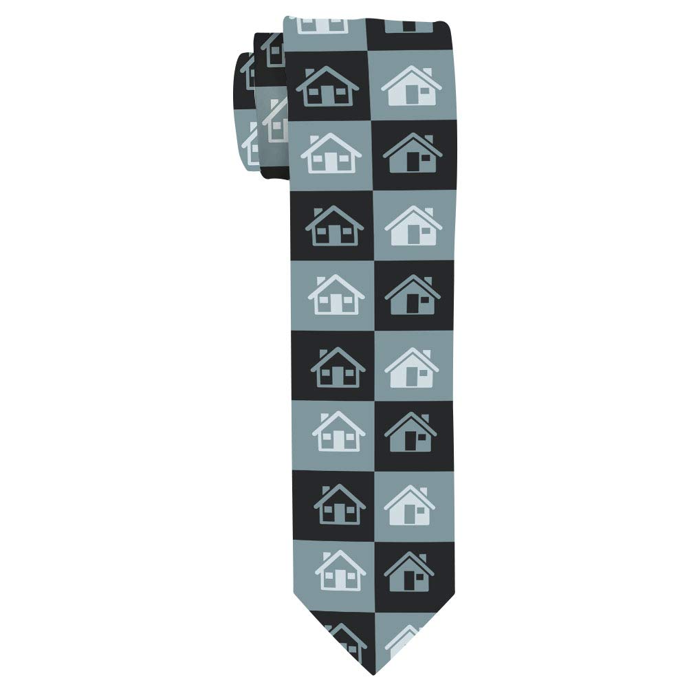 Real Estate Agent Necktie - Elegant Realtor Tie for New Homeowners, Housewarming Gifts & Closing Gifts - Perfect for Real Estate Professionals & Clients