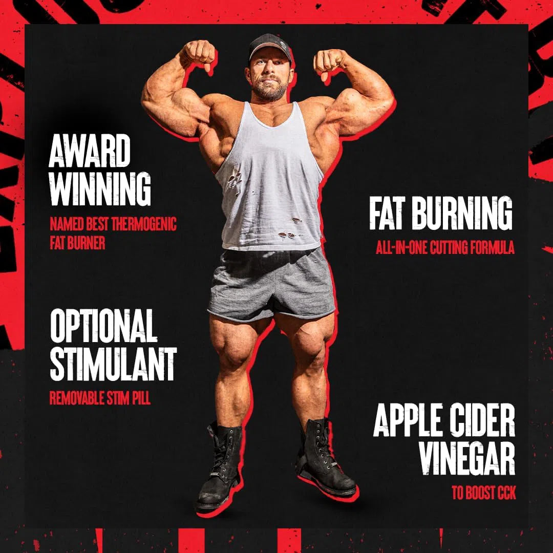 Animal Cuts Fat Burner & Weight Loss Supplement for Men & Women - Boost Energy & Metabolism for Gym Workouts & Fitness Goals