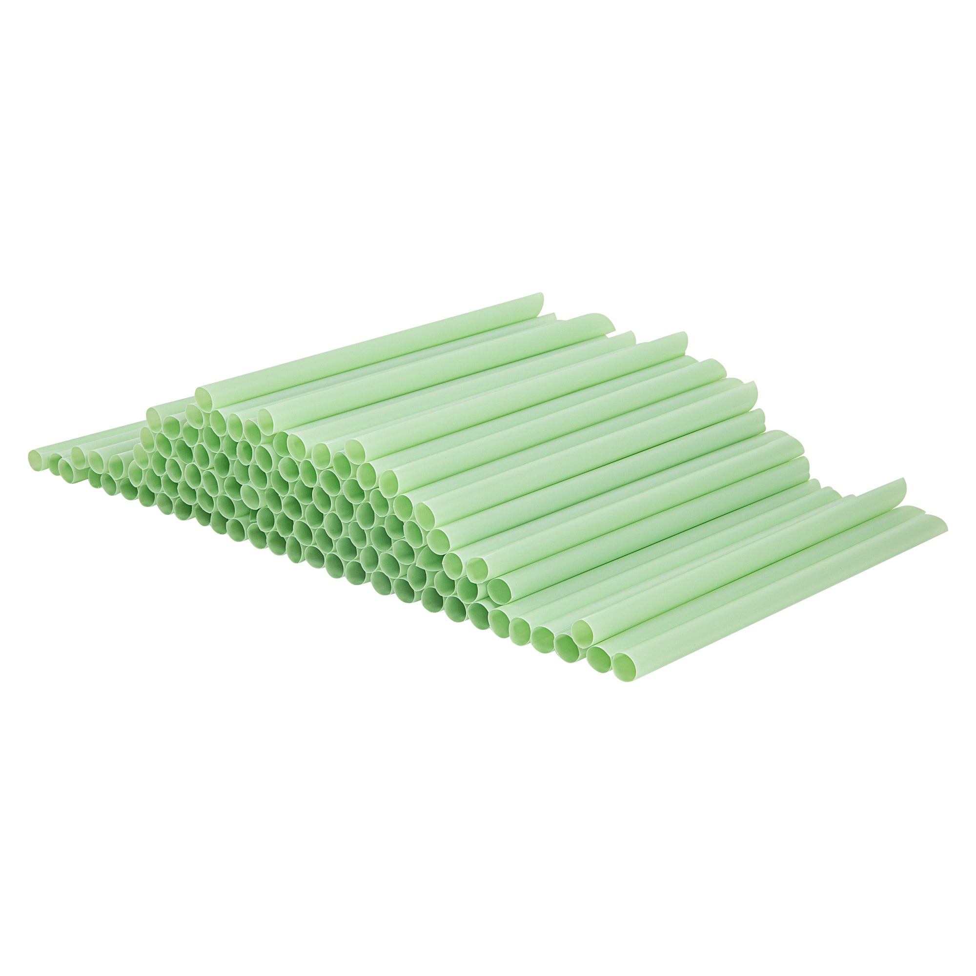 Eco-Friendly Extra Wide Boba Straws - 100 Count Box | Compostable PLA Plastic, Pointed Tip | Perfect for Bubble Tea, Smoothies & Cold Drinks