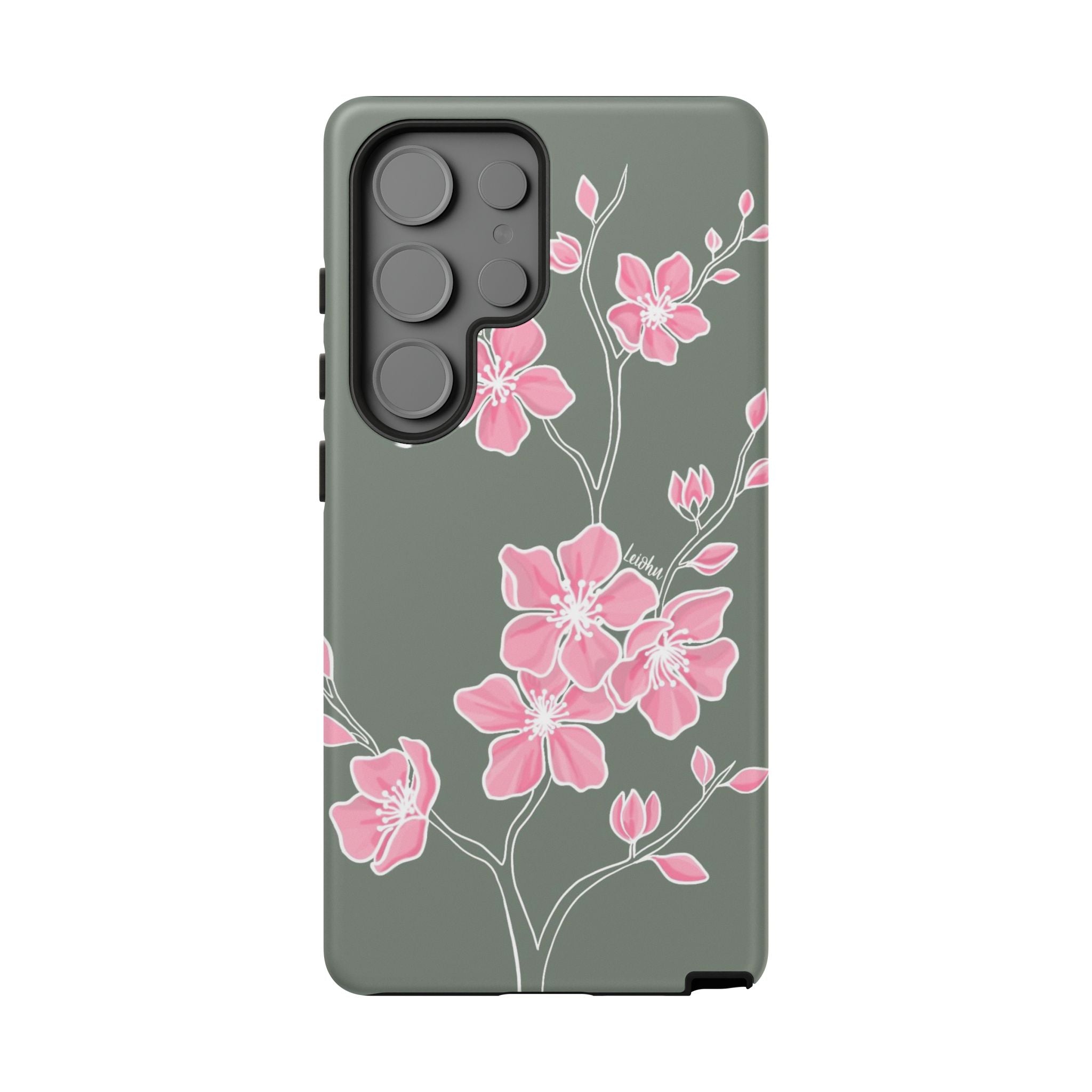 Samsung Galaxy Phone Case with Cherry Blossom Design - Stylish Protective Cover for Everyday Use, Travel & Work