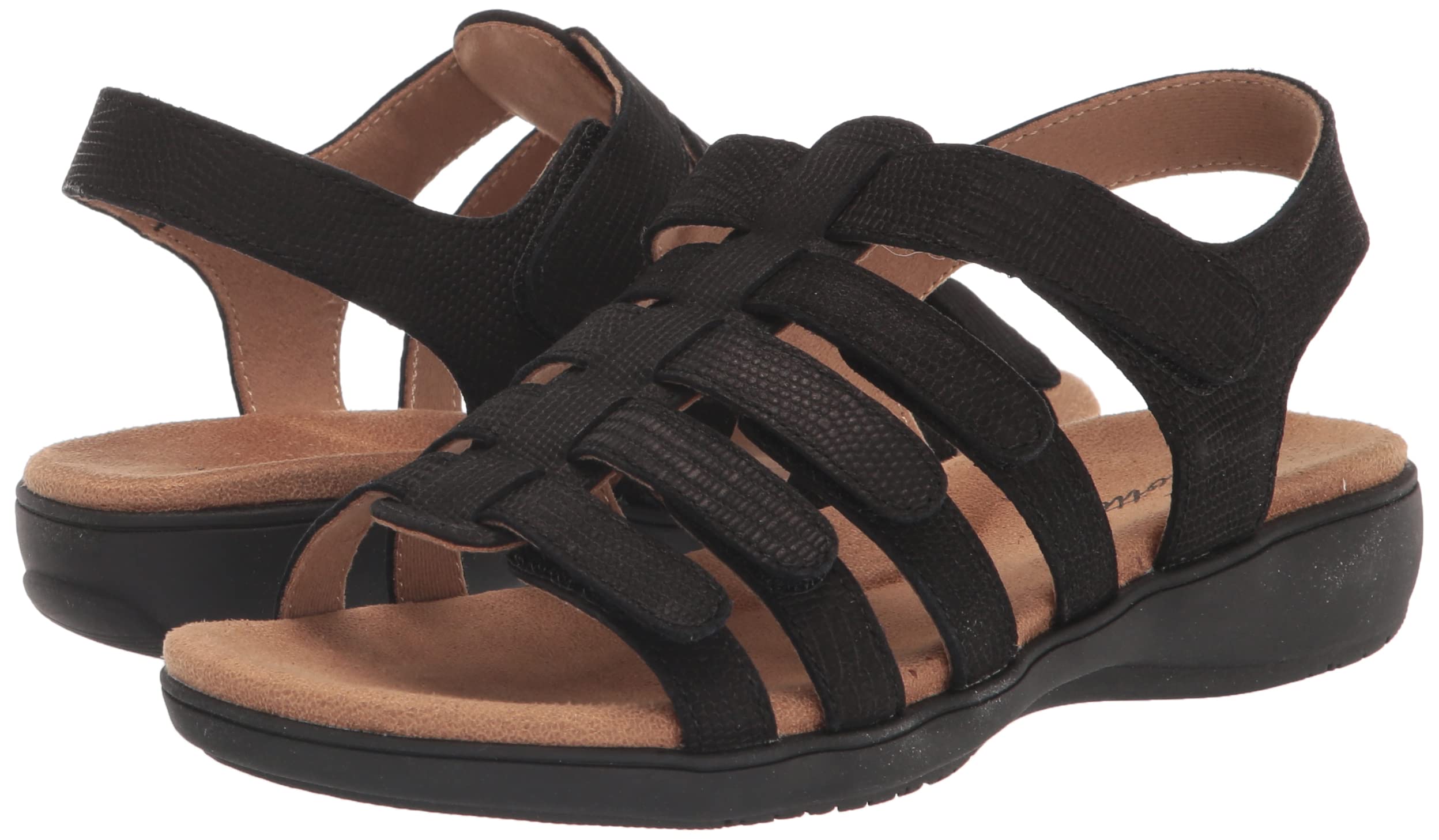 Trotters Women's Flat Sandals - Comfortable Summer Casual Shoes for Walking, Beach & Vacation | Lightweight Slip-On Ladies Sandals