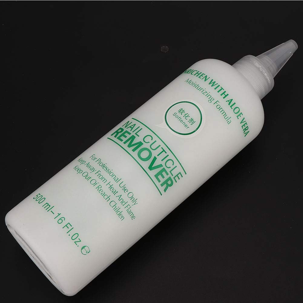 ANKROYU 500ML Nail Cuticle Softener & Dead Skin Remover - Manicure Pedicure Tool for Callus Removal, Rough Heel Repair & Smooth Skin Care - Perfect for Home Nail Salon & Professional Spa Treatments