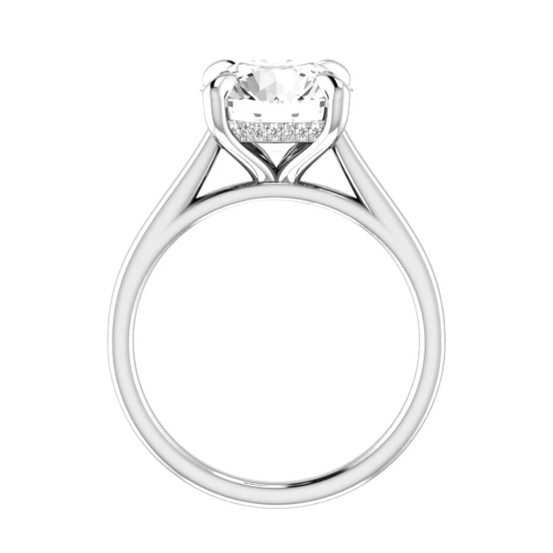 4 CT Cushion Cut Moissanite Engagement Ring - Vintage Style Solitaire Wedding Band with 4-Prong Setting in Sterling Silver - Perfect Anniversary, Promise Ring & Romantic Gift for Women (Ideal for Proposals, Weddings, Valentine's Day & Special Occasions)