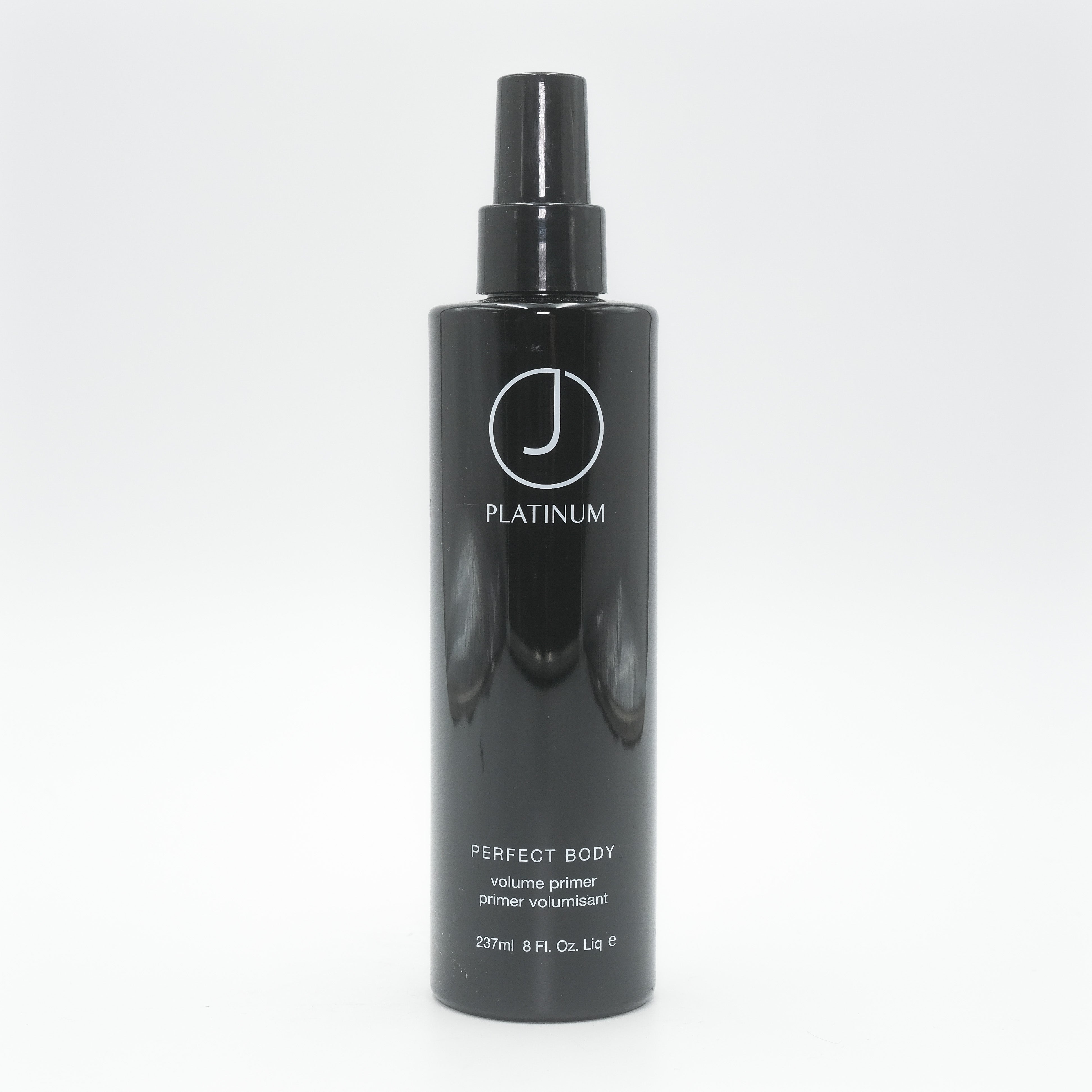J Platinum Volume Perfect Body Volume Primer 8 oz - Volumizing Hair Styler for Fine & Thin Hair - Salon Quality Styling for Bigger, Fuller Hair at Home or Special Occasions