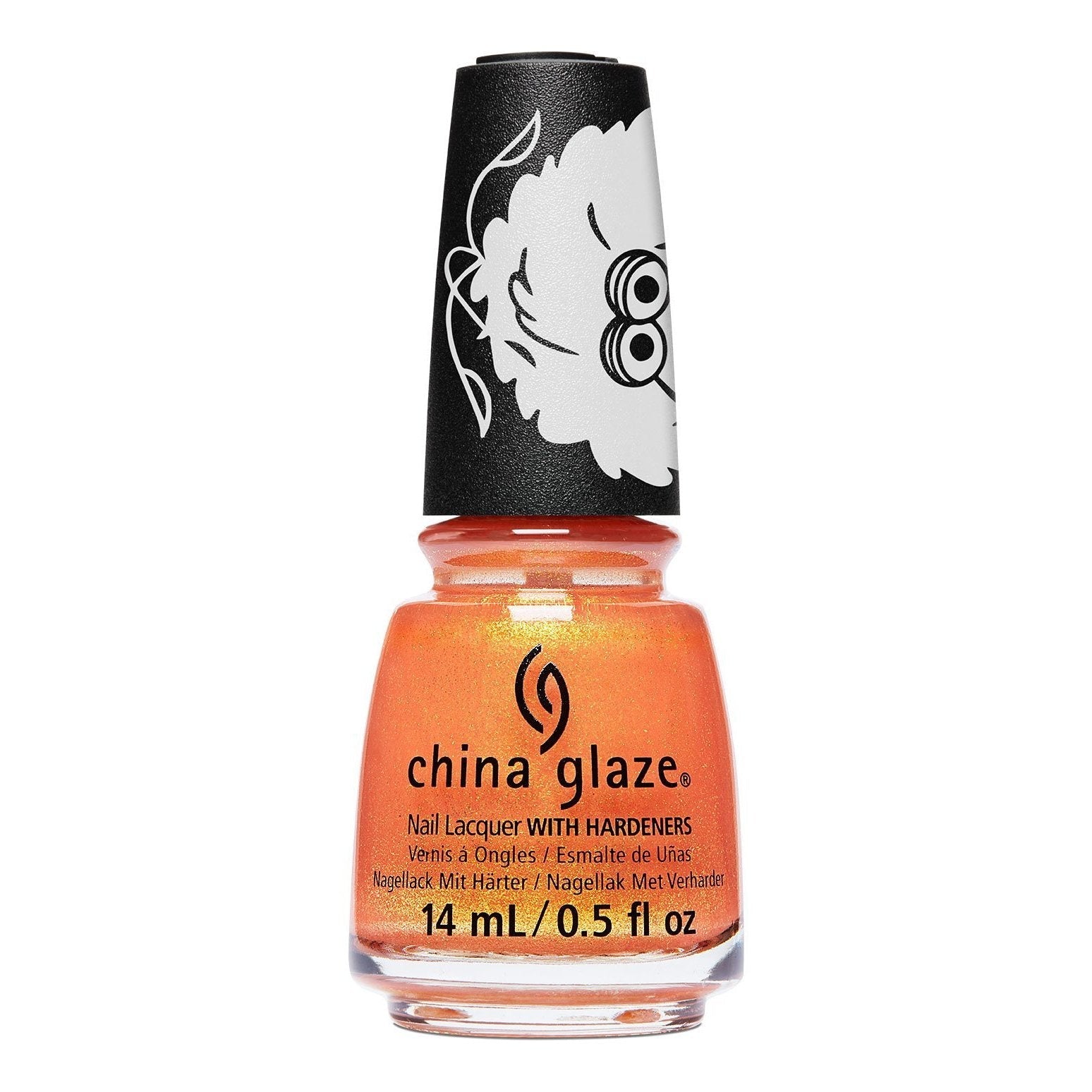 China Glaze Ernie Your Stripes Nail Polish 0.5 oz #84680 - Vibrant Blue Nail Lacquer for Professional Salon & At-Home Manicures