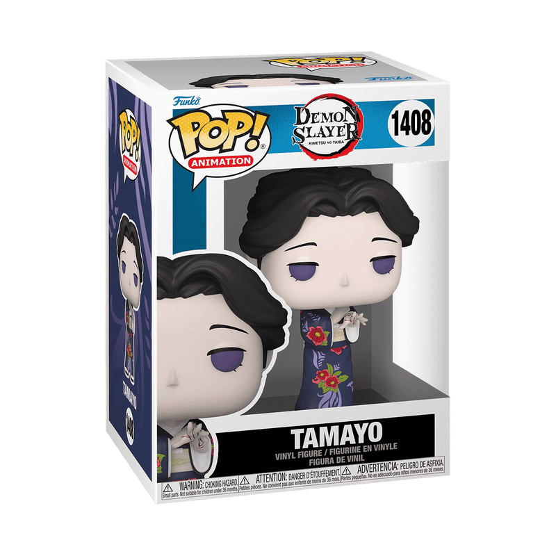 Tamayo Funko Pop Demon Slayer Anime Figure #1408 with Protector Case - Perfect for Anime Collectors, Gift Giving, and Home Display