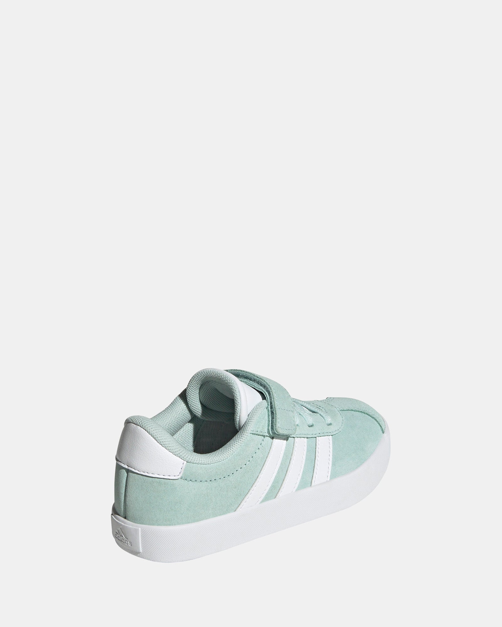VL Court 3.0 Self-Fastening Kids Sneakers - Halo Mint/White - Comfortable Preschool Shoes for Running, Play & Everyday Wear
